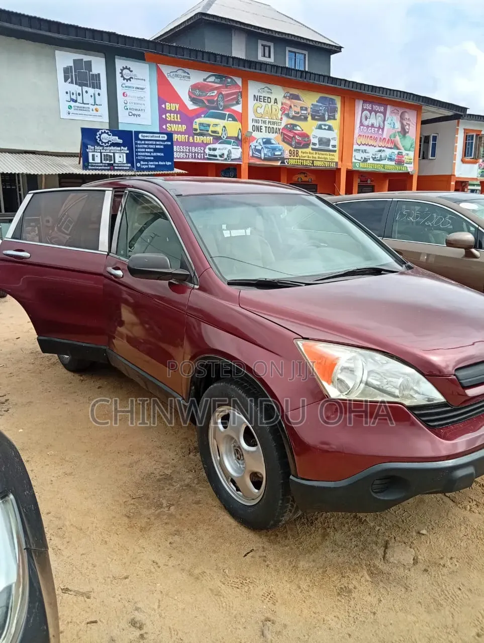 Honda CR-V 2008 Red