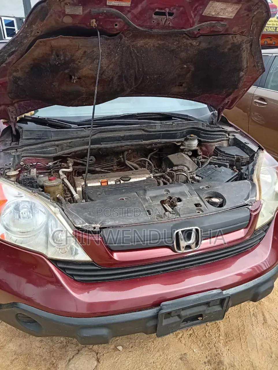 Honda CR-V 2008 Red