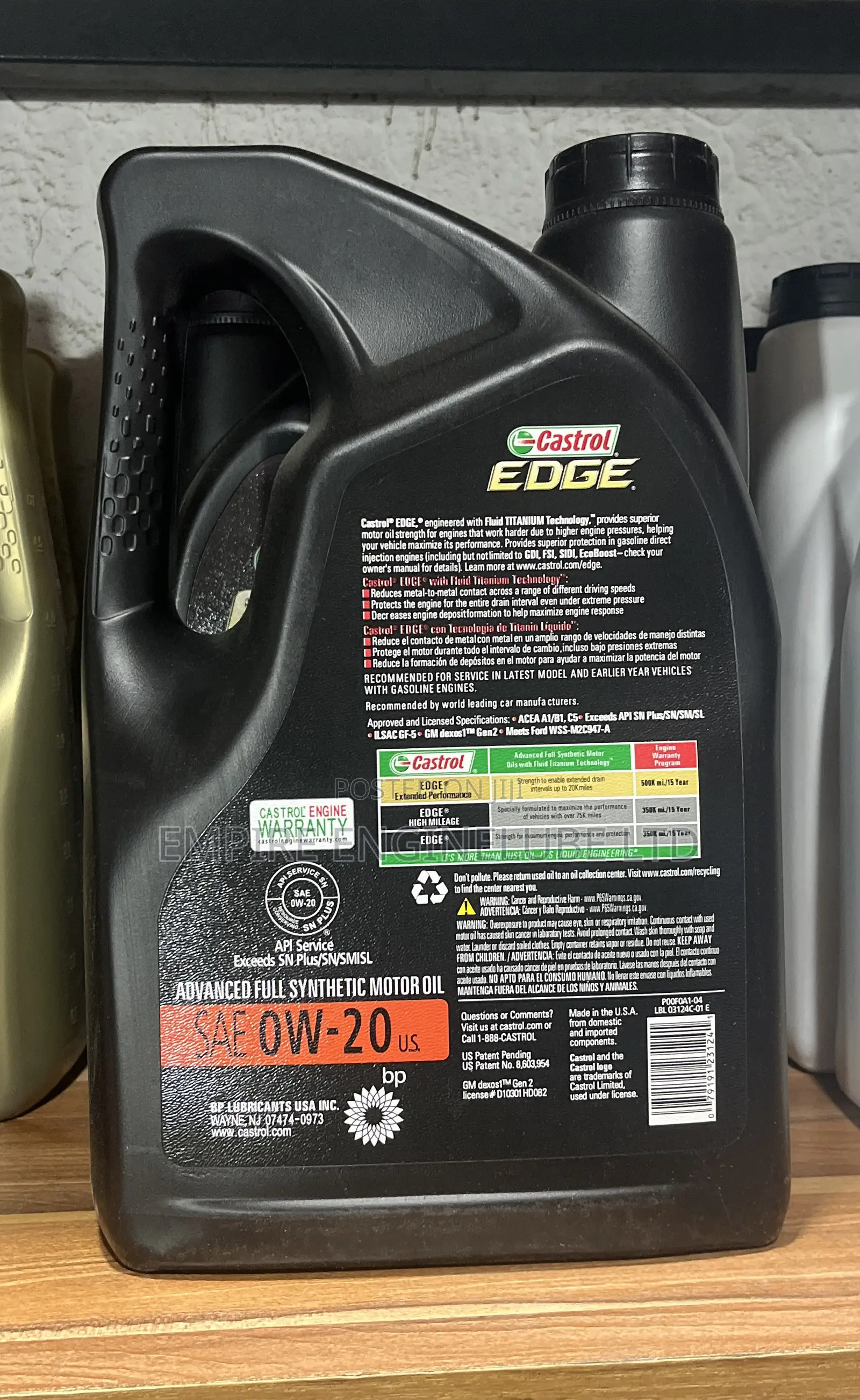 Castrol Edge 0w20