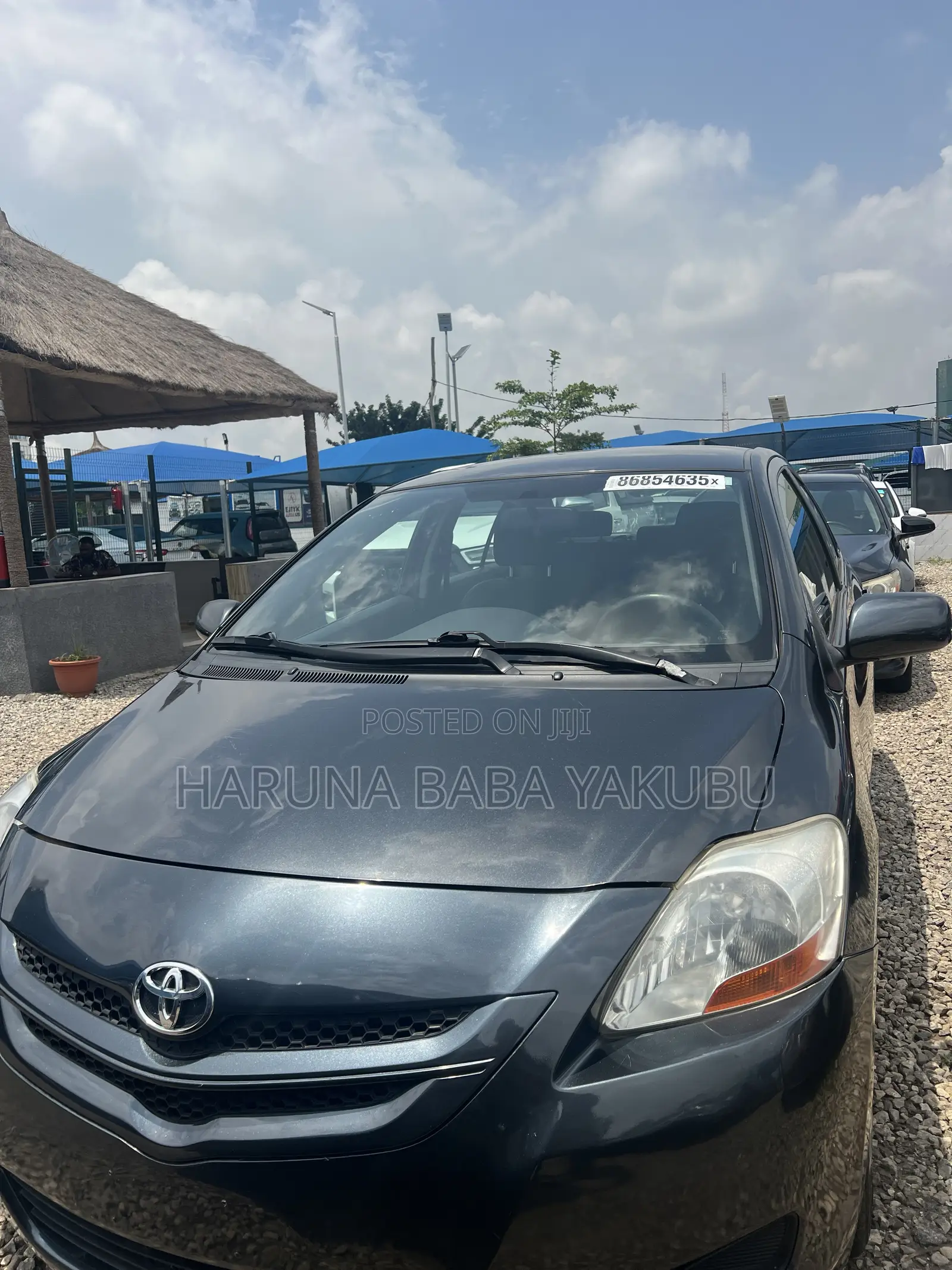 Toyota Yaris Sedan 2007 Gray