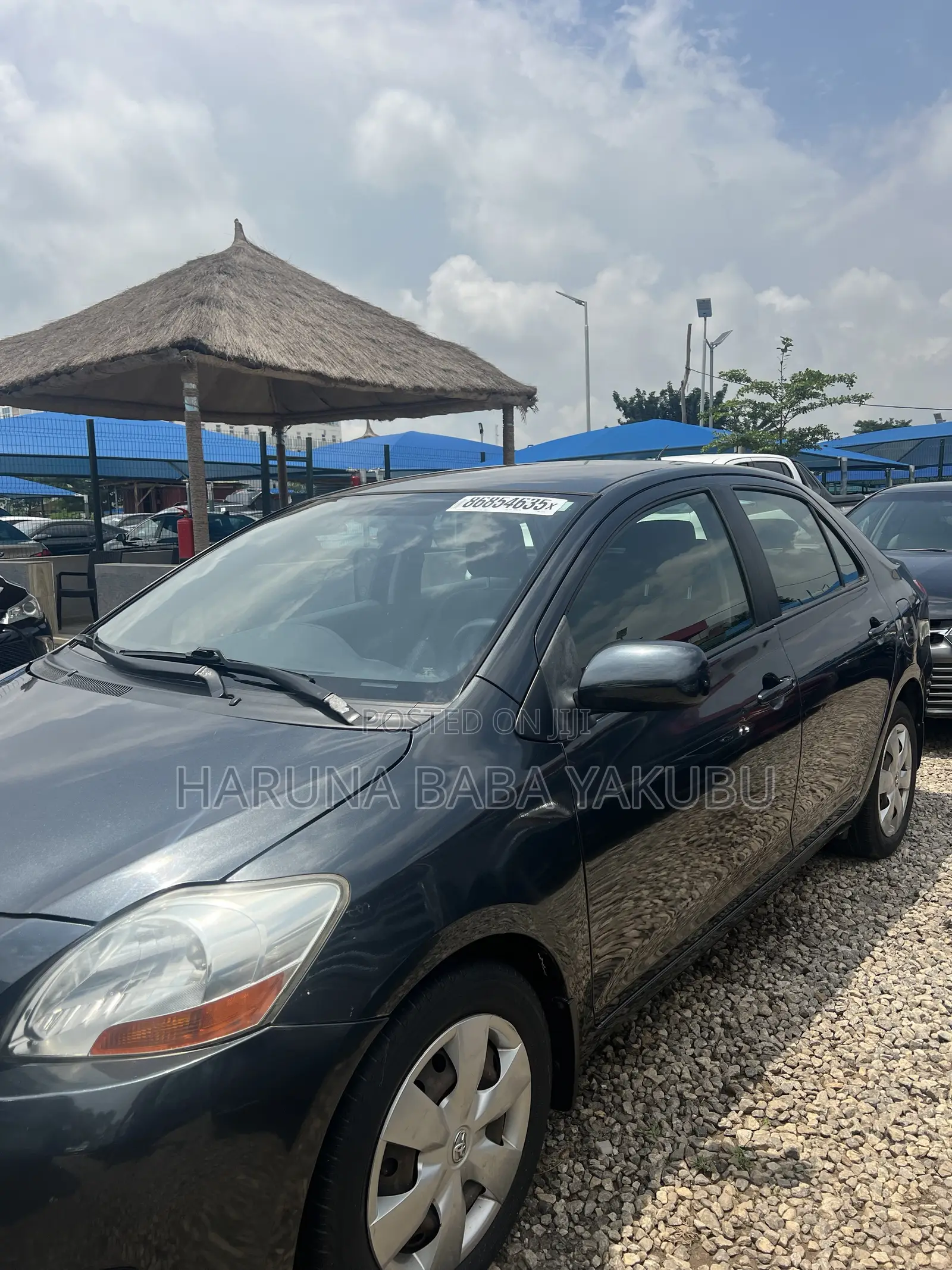 Toyota Yaris Sedan 2007 Gray