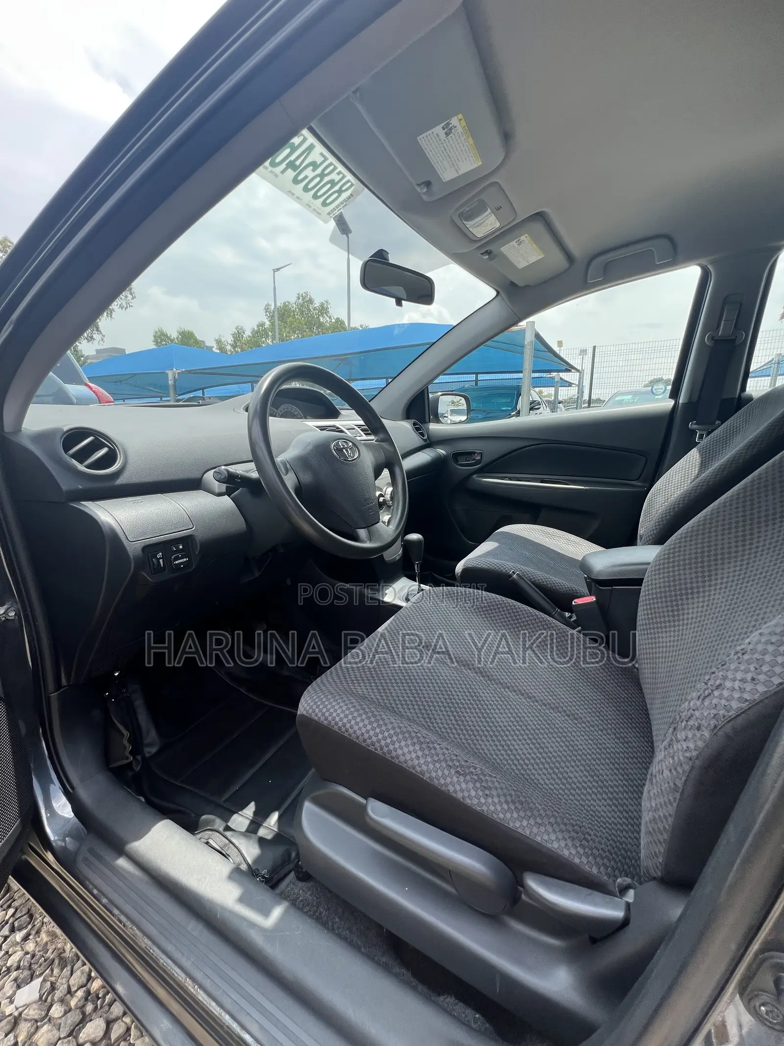 Toyota Yaris Sedan 2007 Gray