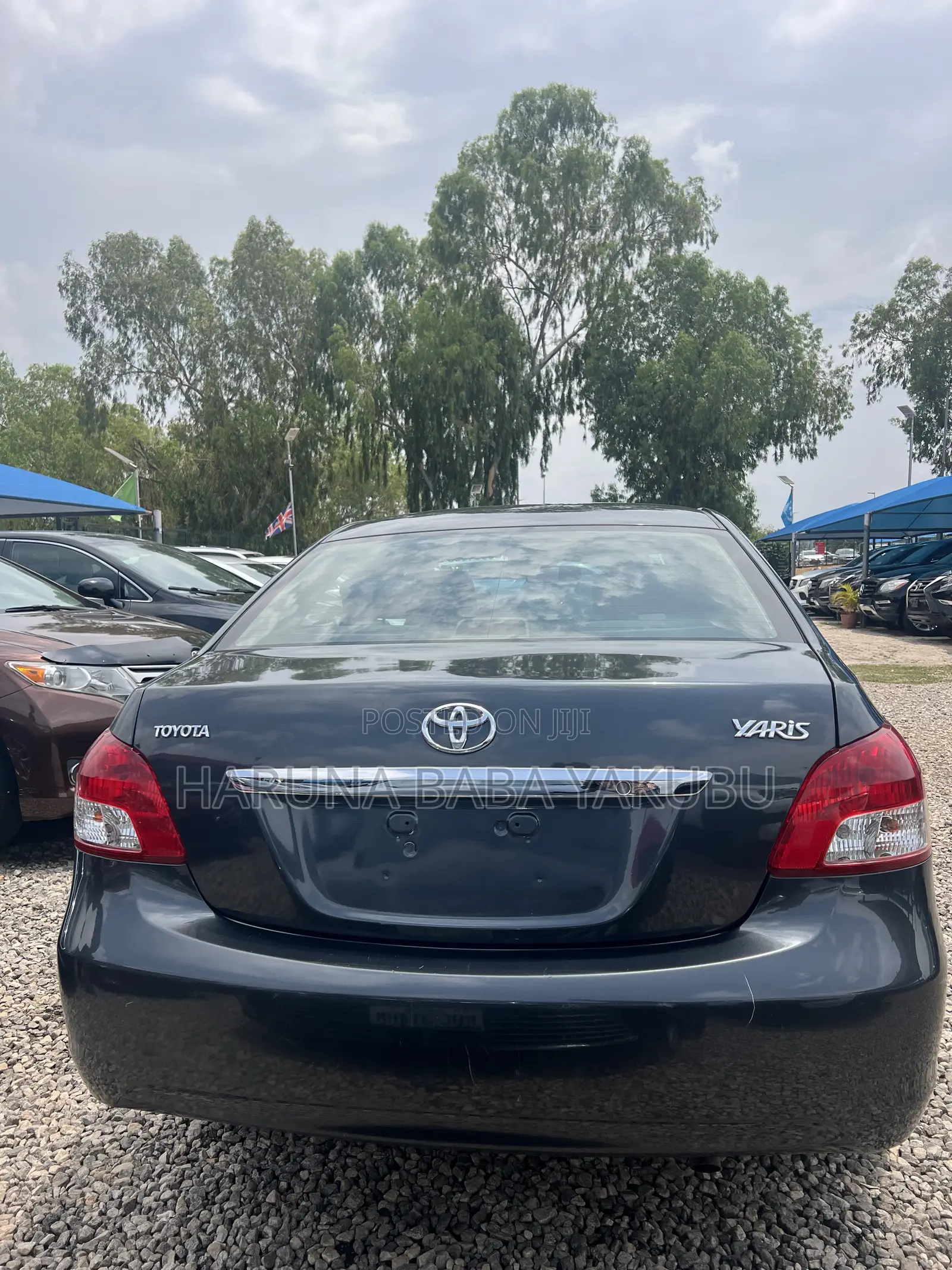 Toyota Yaris Sedan 2007 Gray