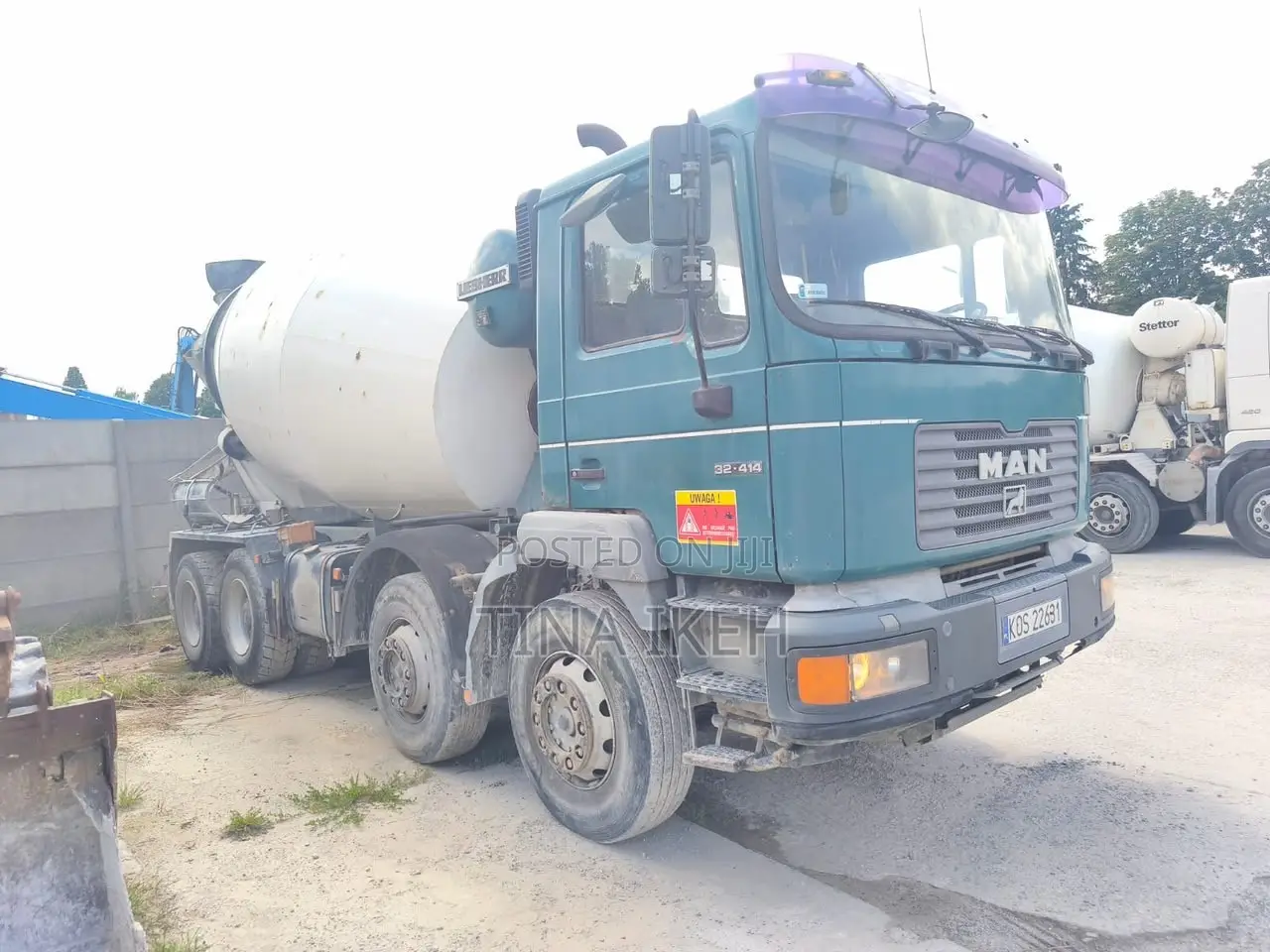 Man Diesel Mixer Truck