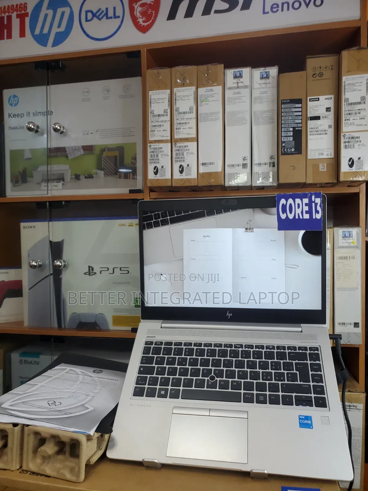 New Laptop HP EliteBook 8470P 12GB Intel Core i3 SSD 256GB