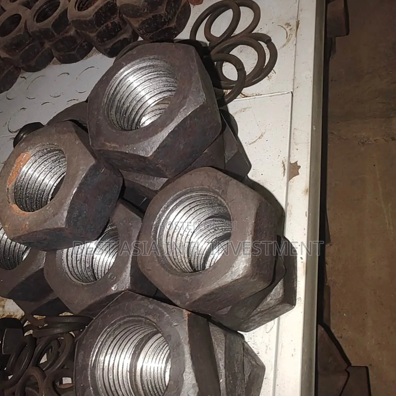 Industrial Heavy-Duty Hex Nuts