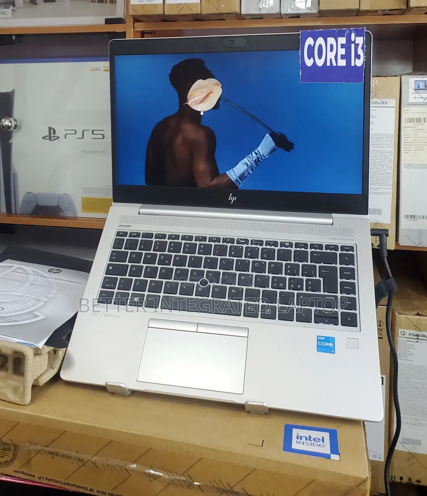 New Laptop HP EliteBook 8470P 12GB Intel Core i3 SSD 256GB