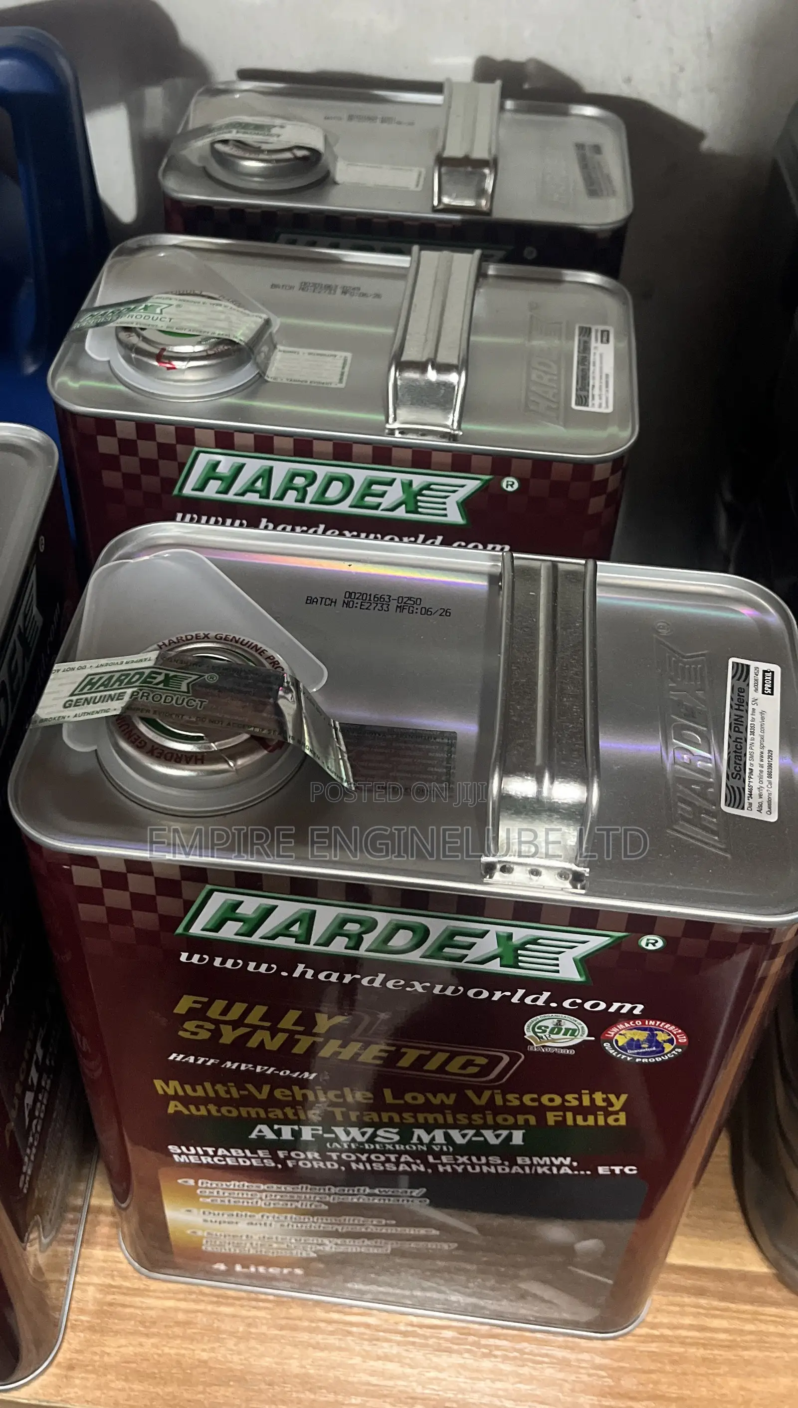 Hardex Ws / T- Iv 4litres
