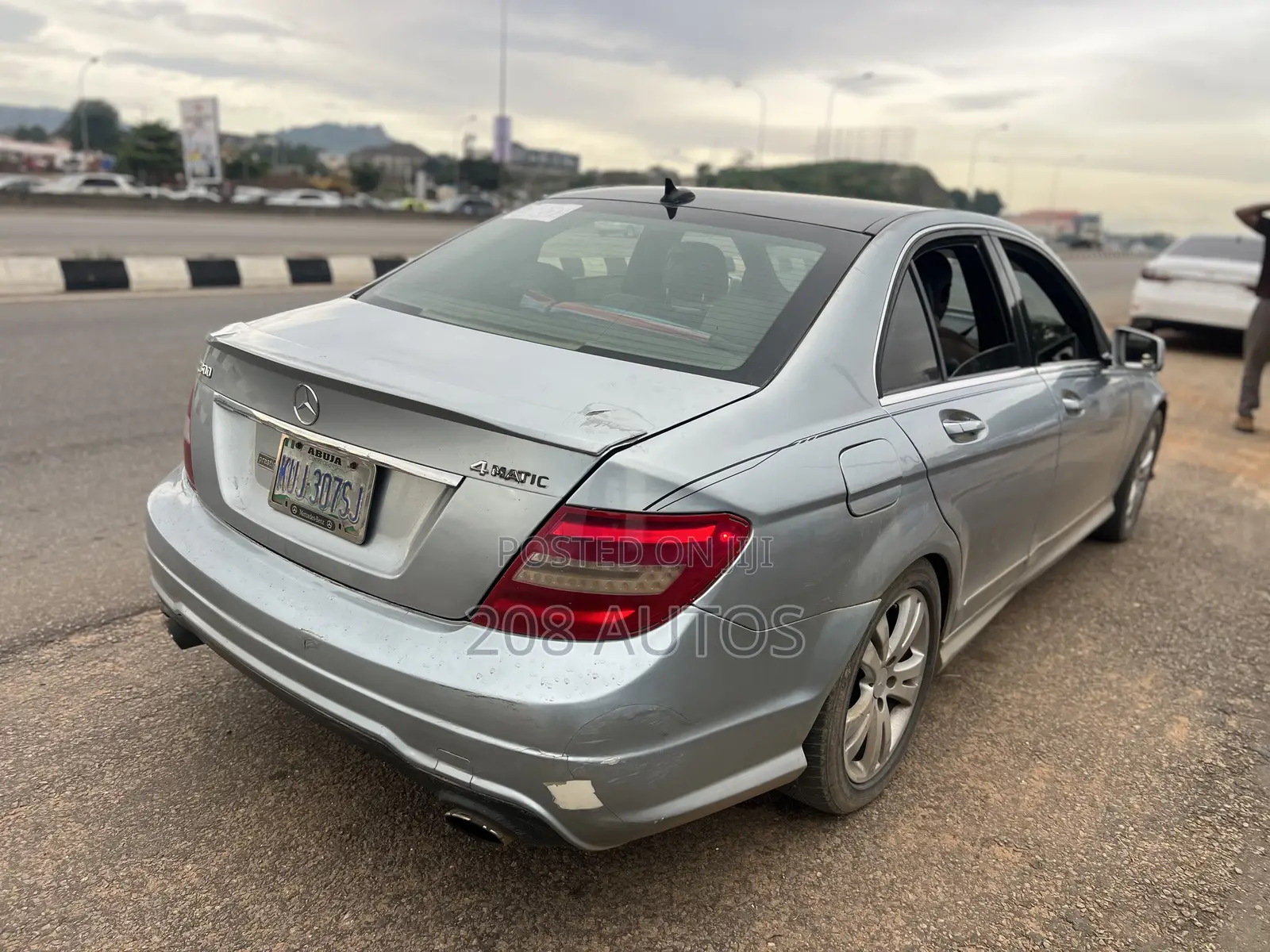 Mercedes-Benz C300 Sport 4Matic Sedan AWD (3.5L 6cyl 7A) 2013 Blue