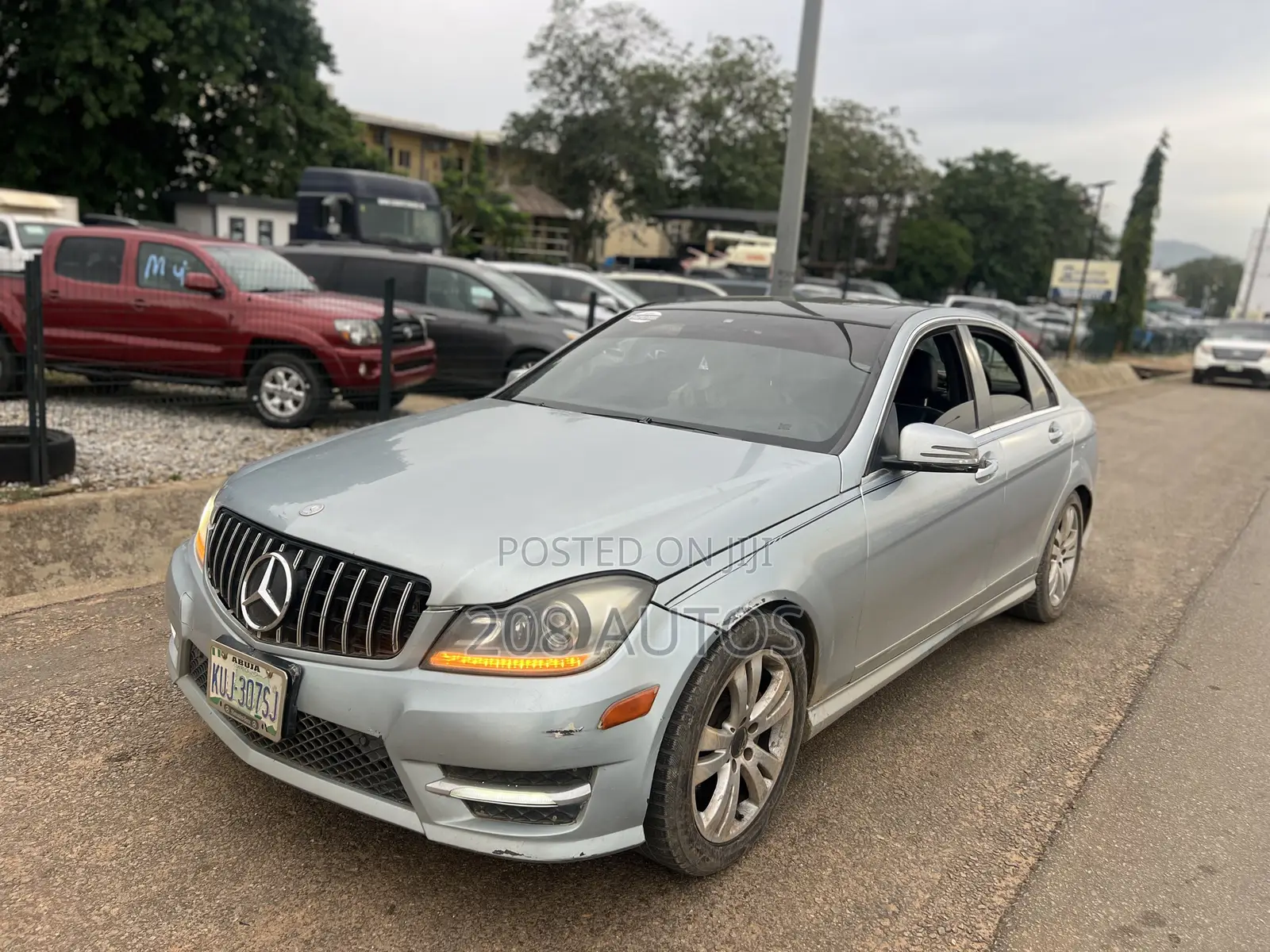 Mercedes-Benz C300 Sport 4Matic Sedan AWD (3.5L 6cyl 7A) 2013 Blue