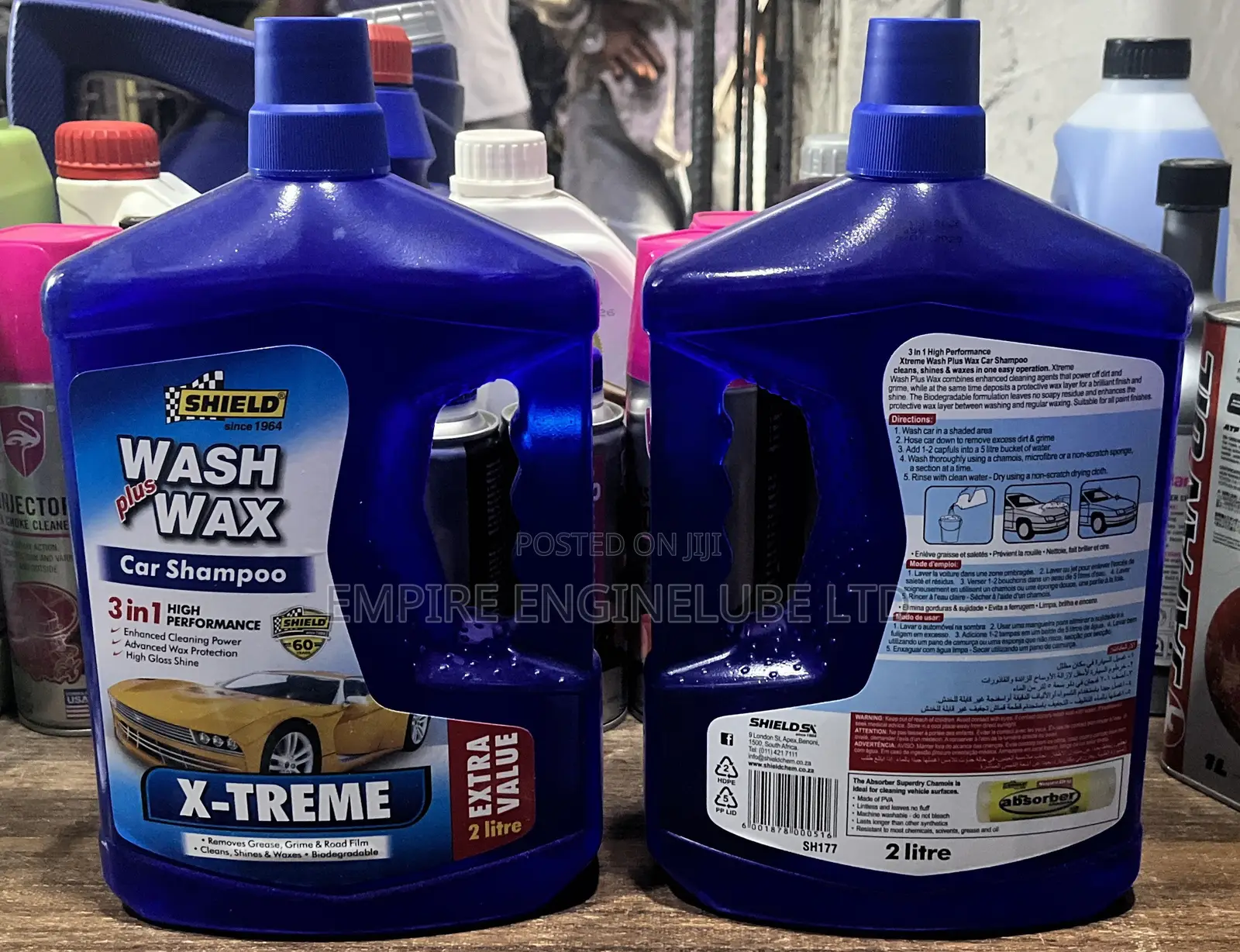 Shield Wash Wax 3in1 2litres
