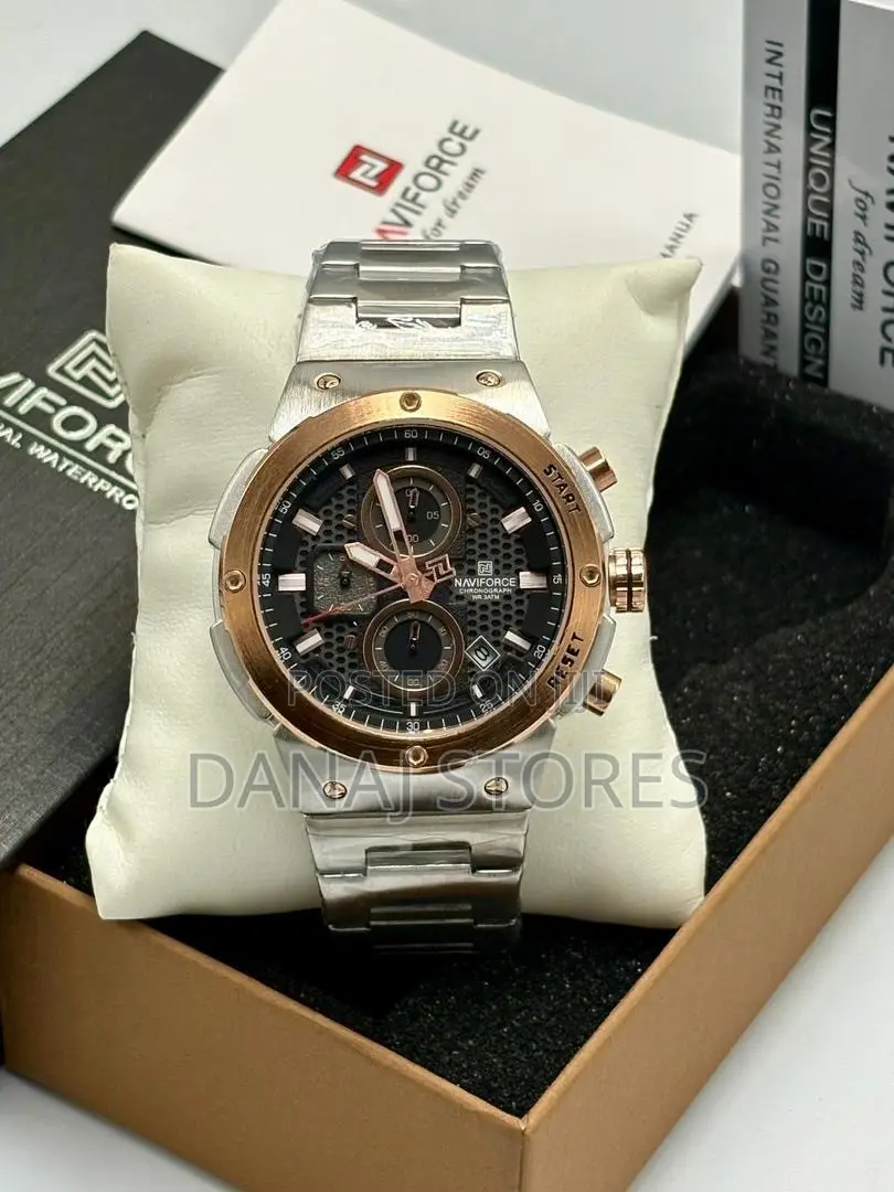 Naviforce Men's Sport Chronograph Waterproof Wristwatch
