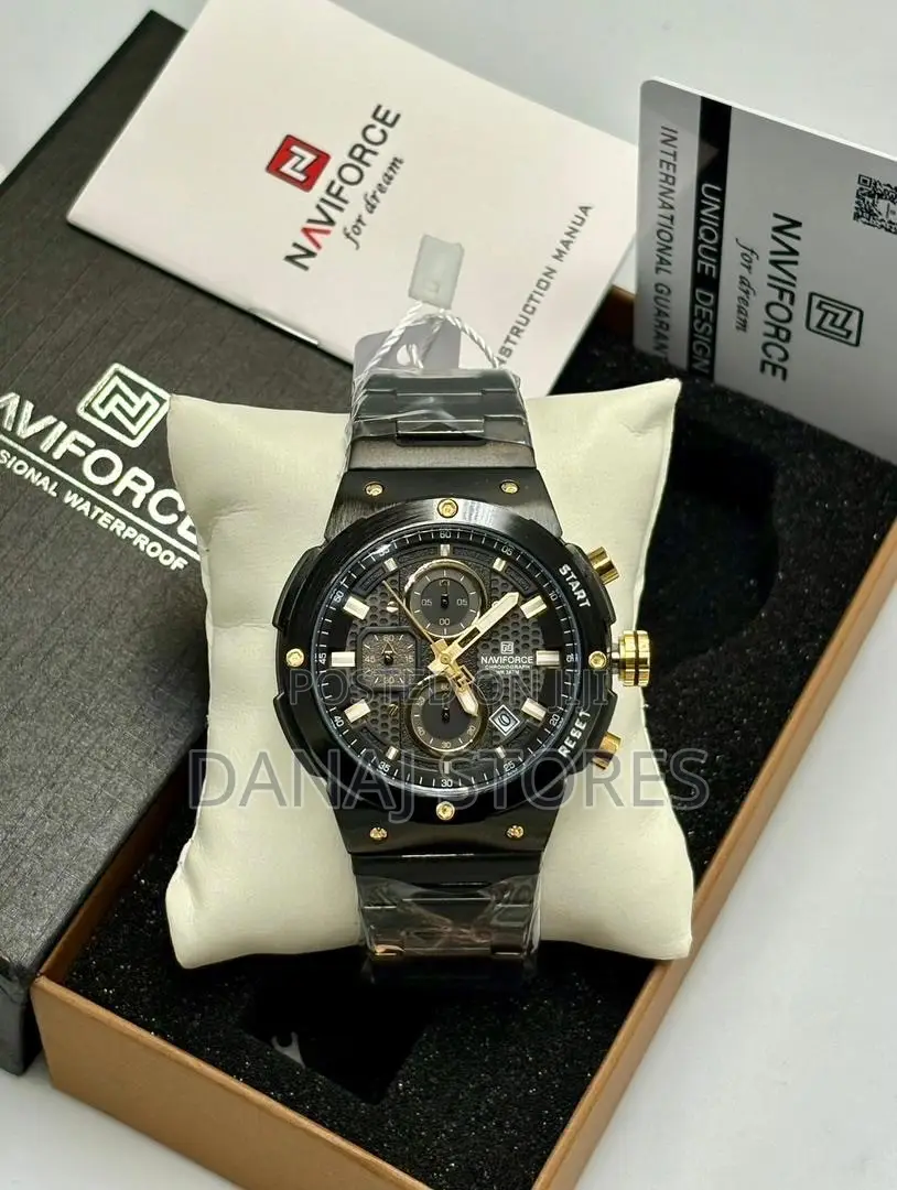 Naviforce Men's Sport Chronograph Waterproof Wristwatch