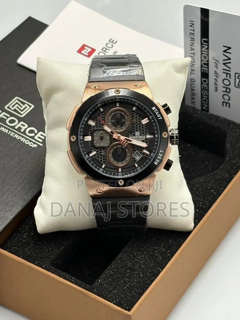 Naviforce Men's Sport Chronograph Waterproof Wristwatch