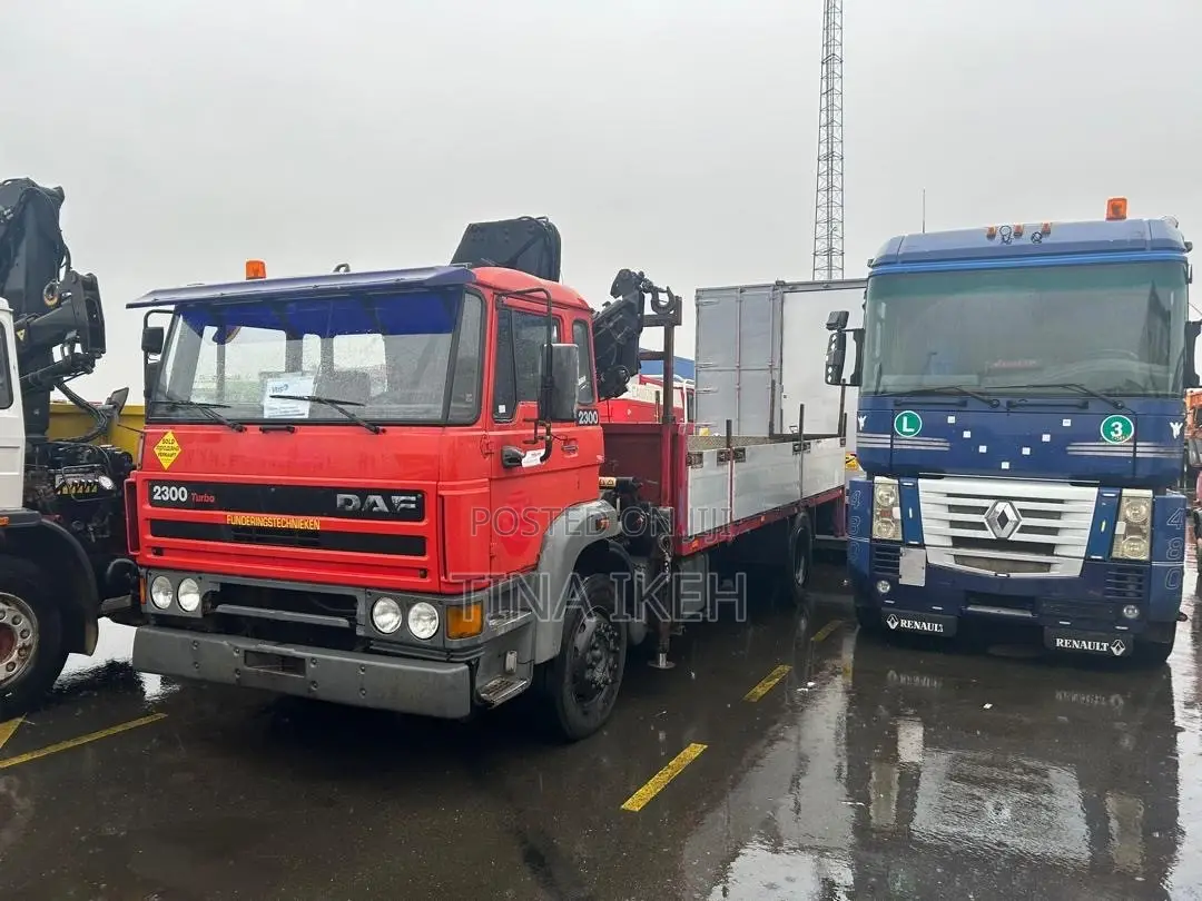 Daf Truck Self Loader Truck With Hiab