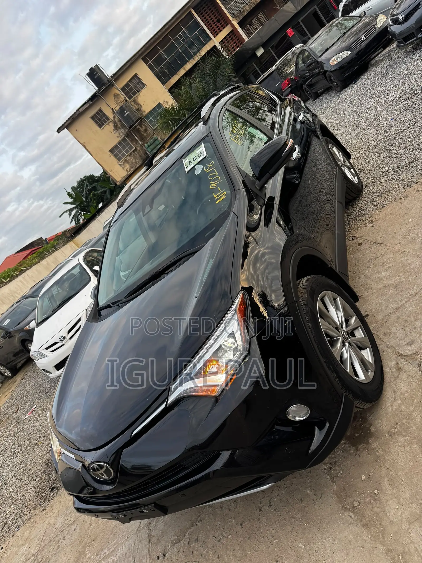 Toyota RAV4 Limited AWD (2.5L 4cyl 6A) 2017 Black
