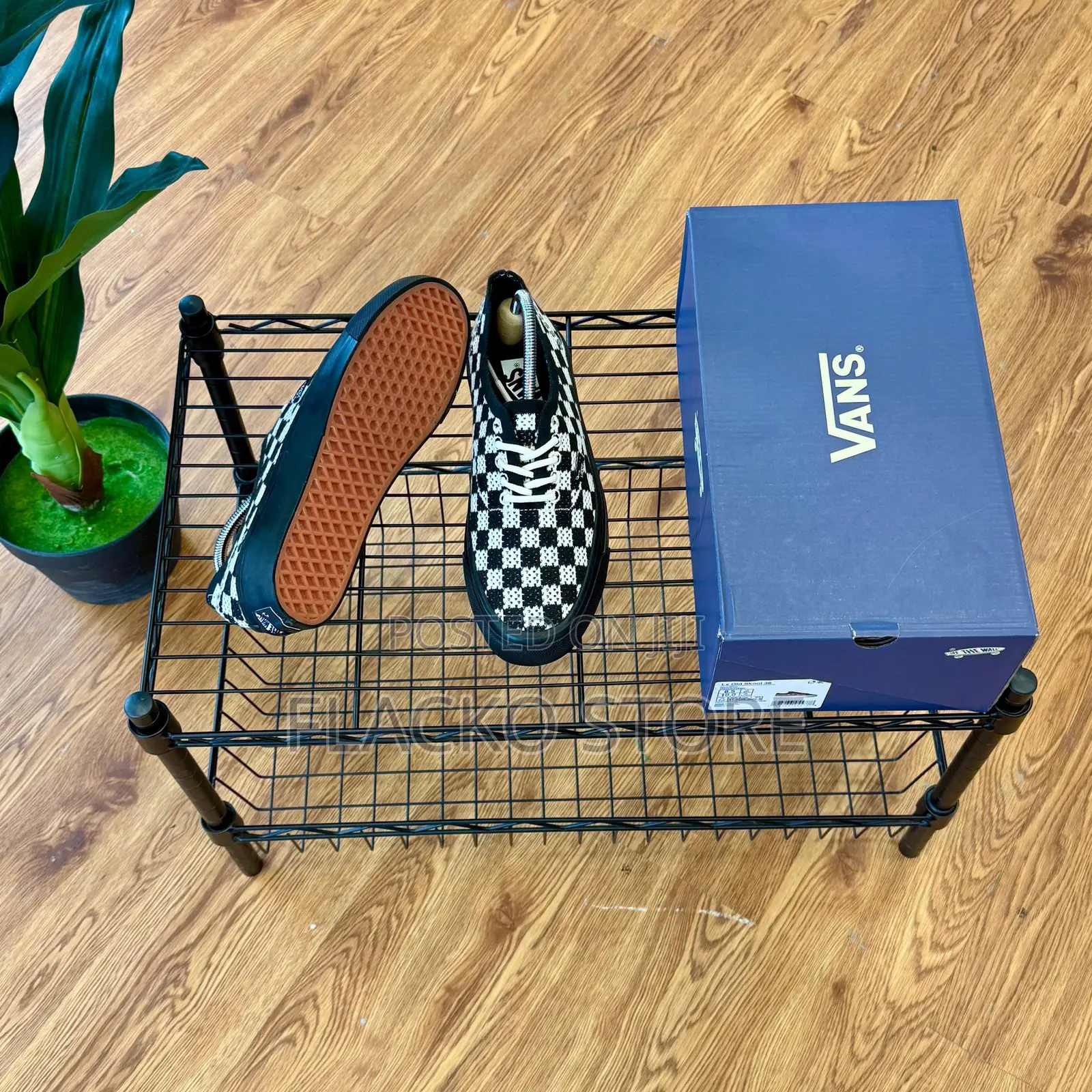 Original Vans Premium Authentic 44 Engineered Kint Punk Check Sneakers