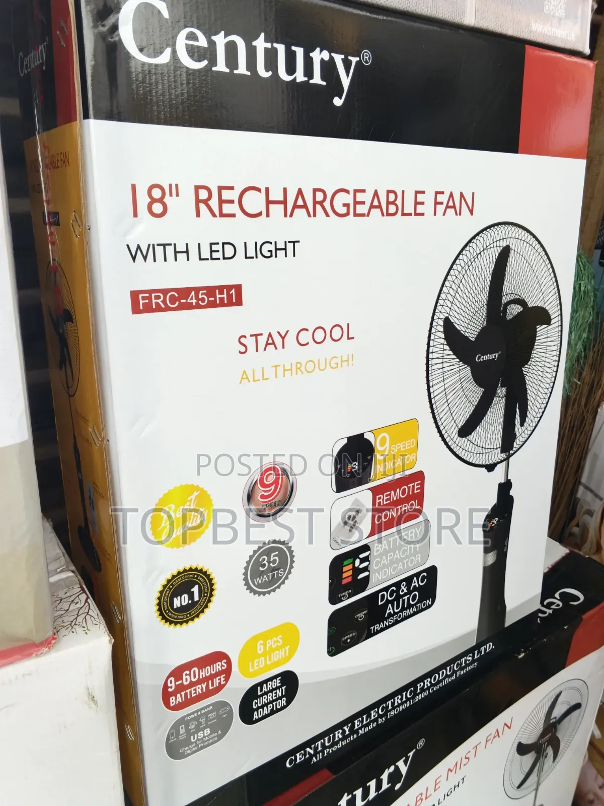 High Quality Standarding Fan 18inches