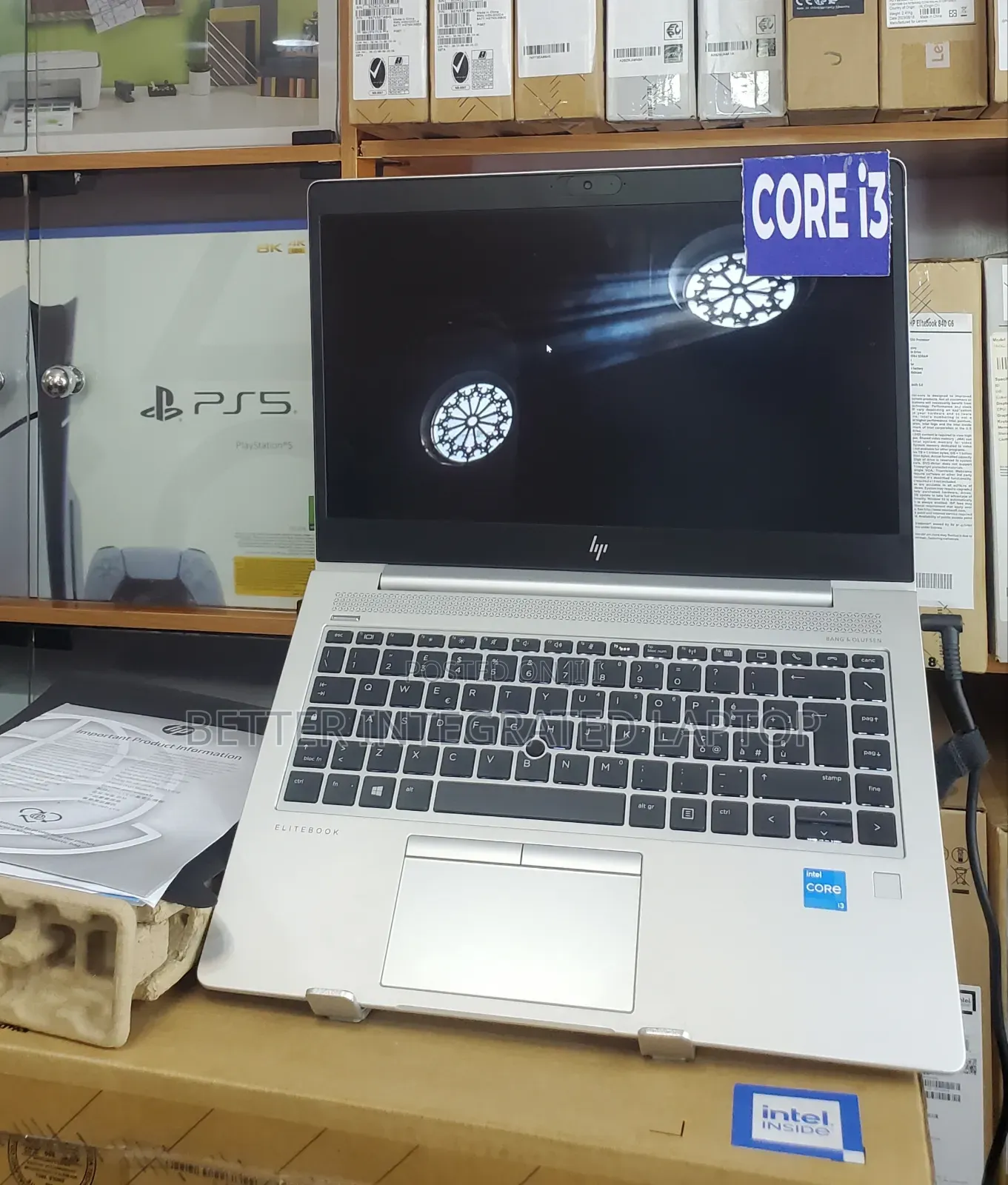 New Laptop HP EliteBook 8470P 16GB Intel Core i3 SSD 256GB