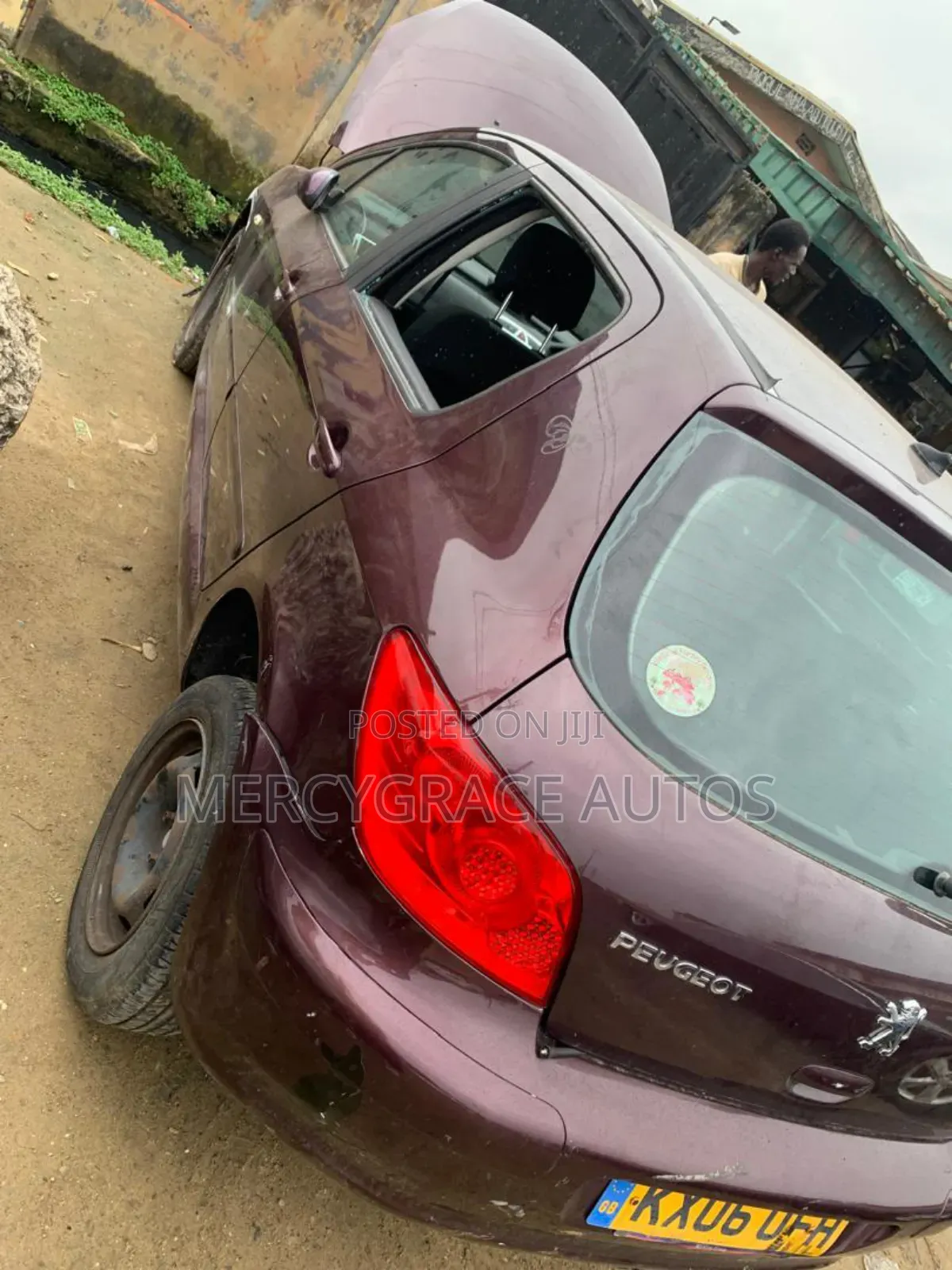 Peugeot 307 2004 Maroon