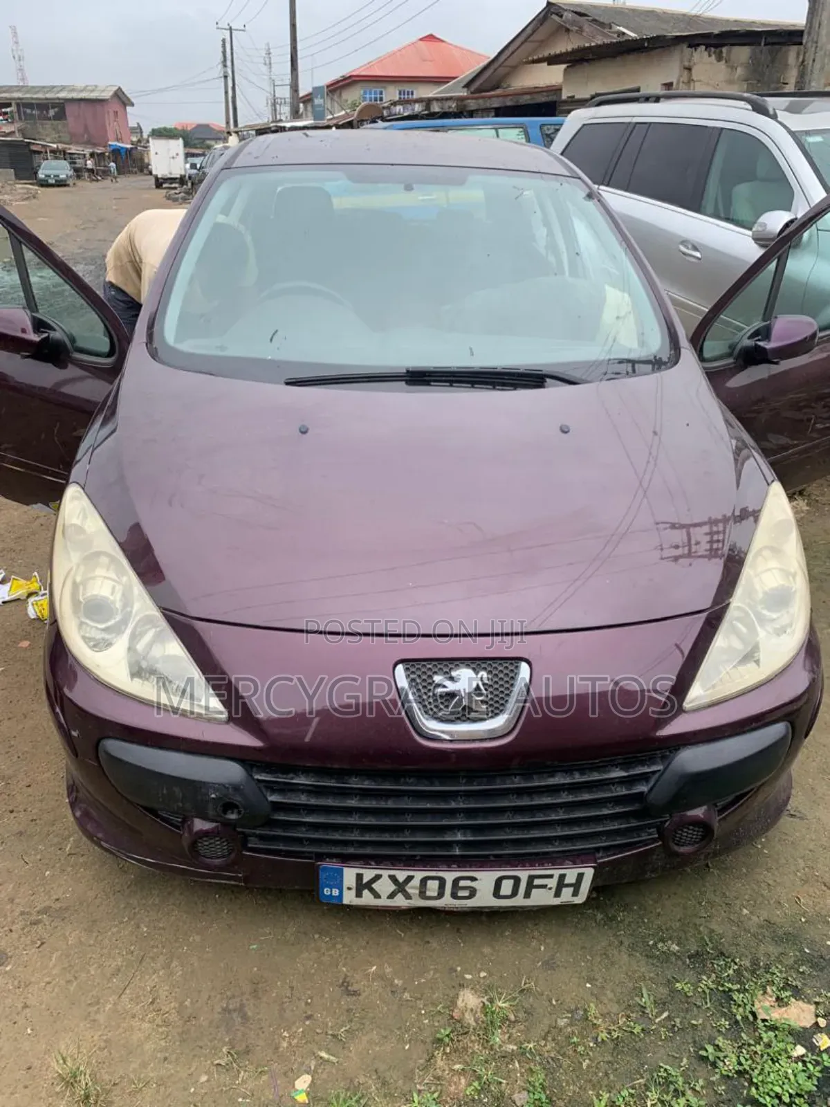 Peugeot 307 2004 Maroon