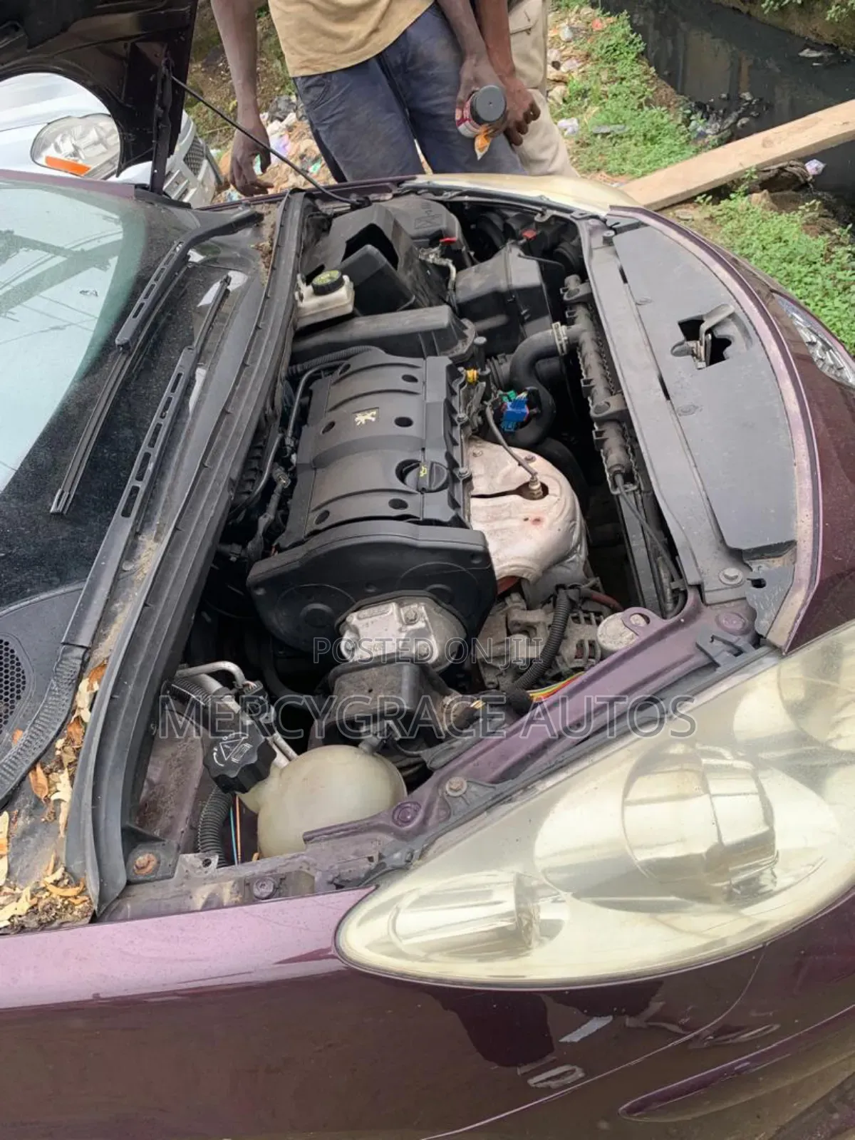 Peugeot 307 2004 Maroon