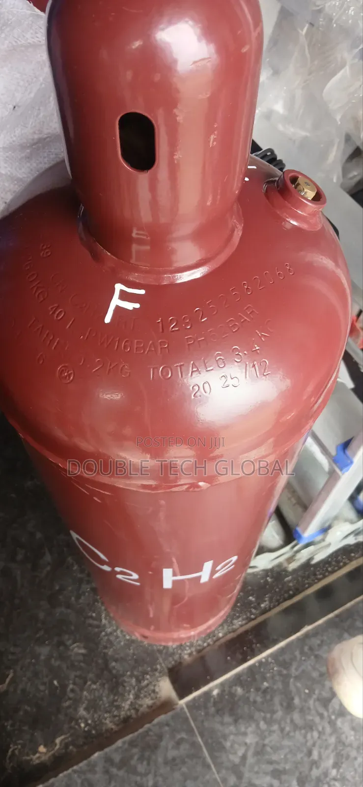Industrial Acetylene Gas Cylinder