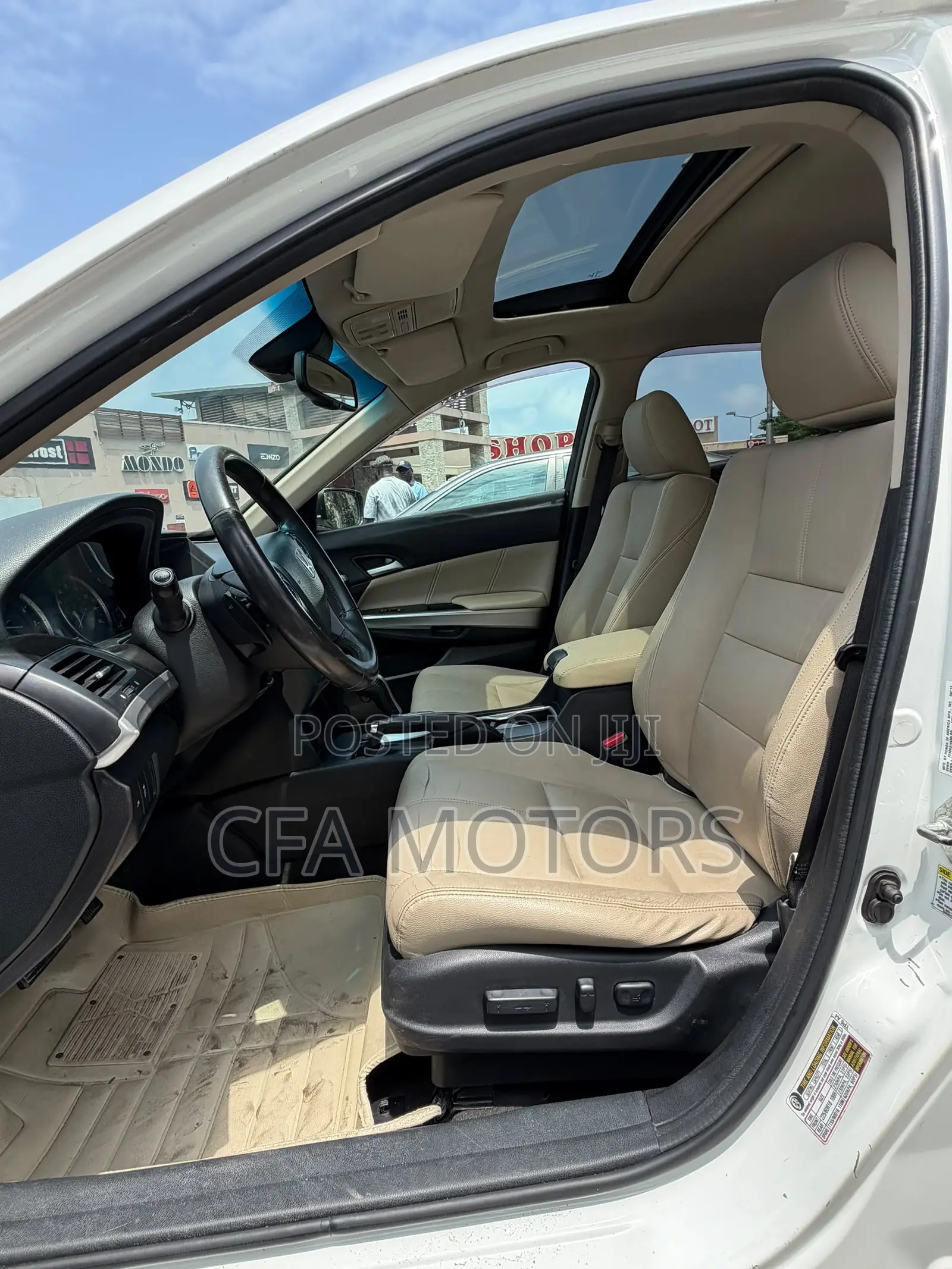Honda Crosstour 2013 White