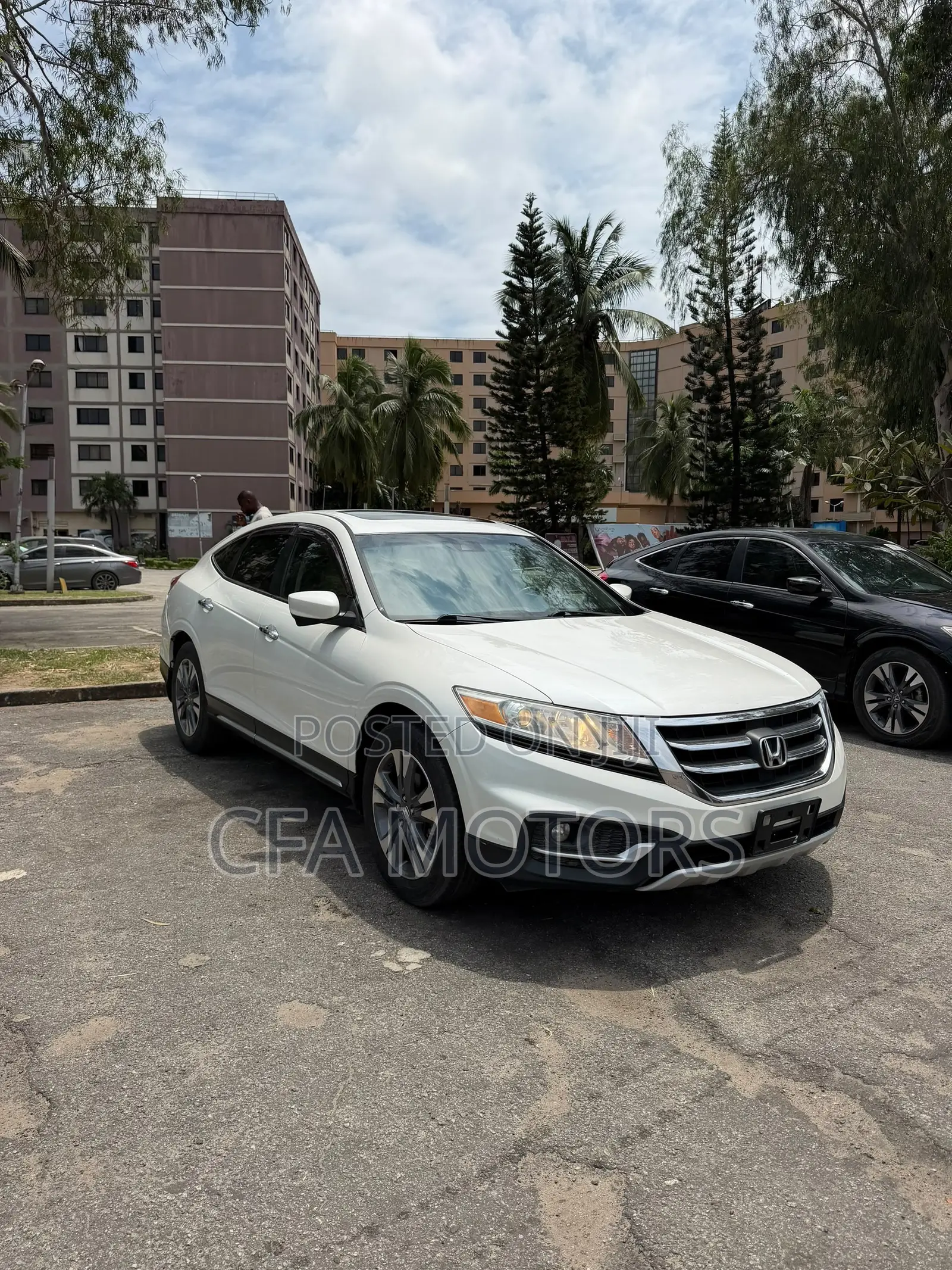 Honda Crosstour 2013 White