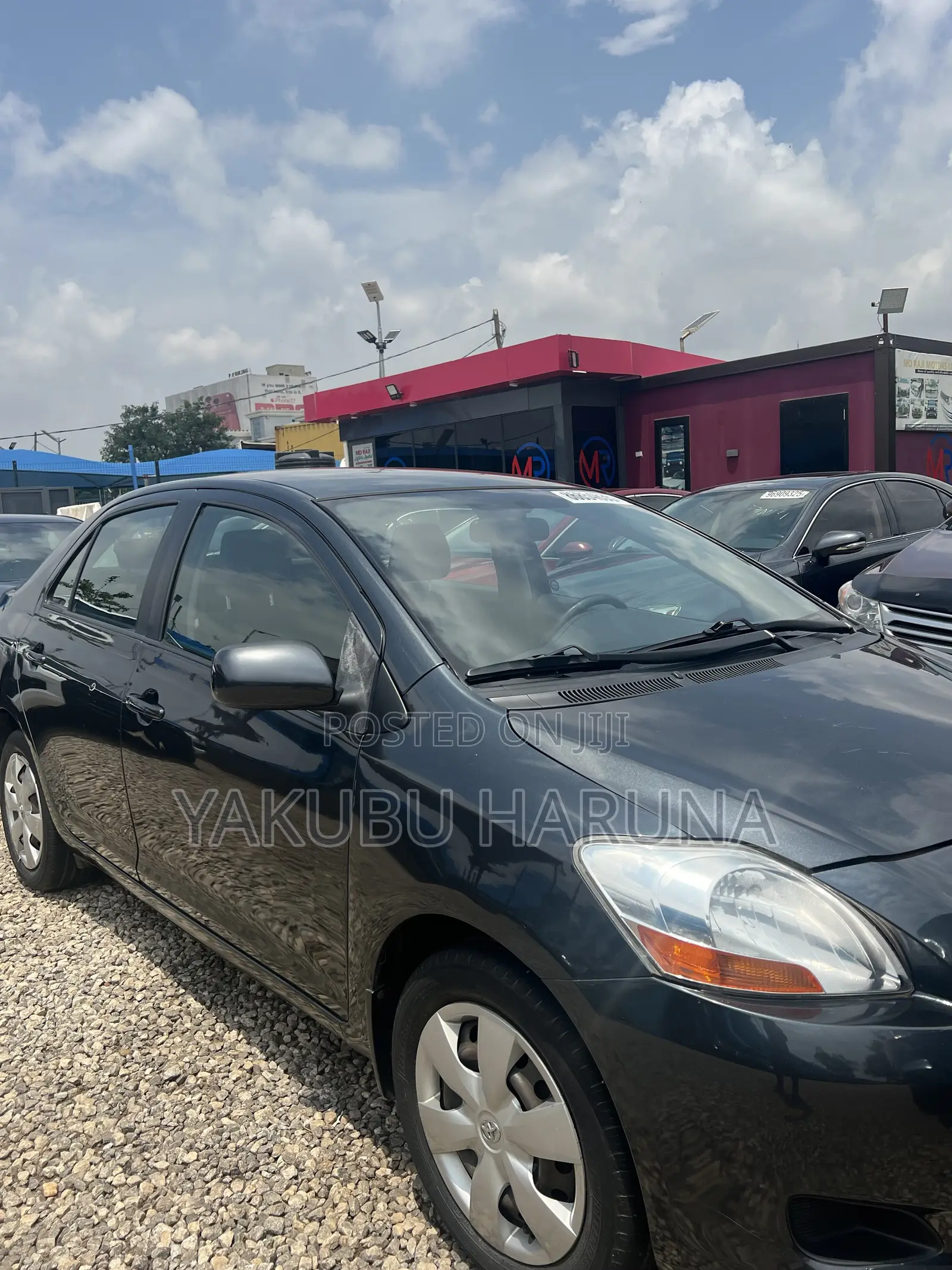 Toyota Yaris Sedan 2007 Gray