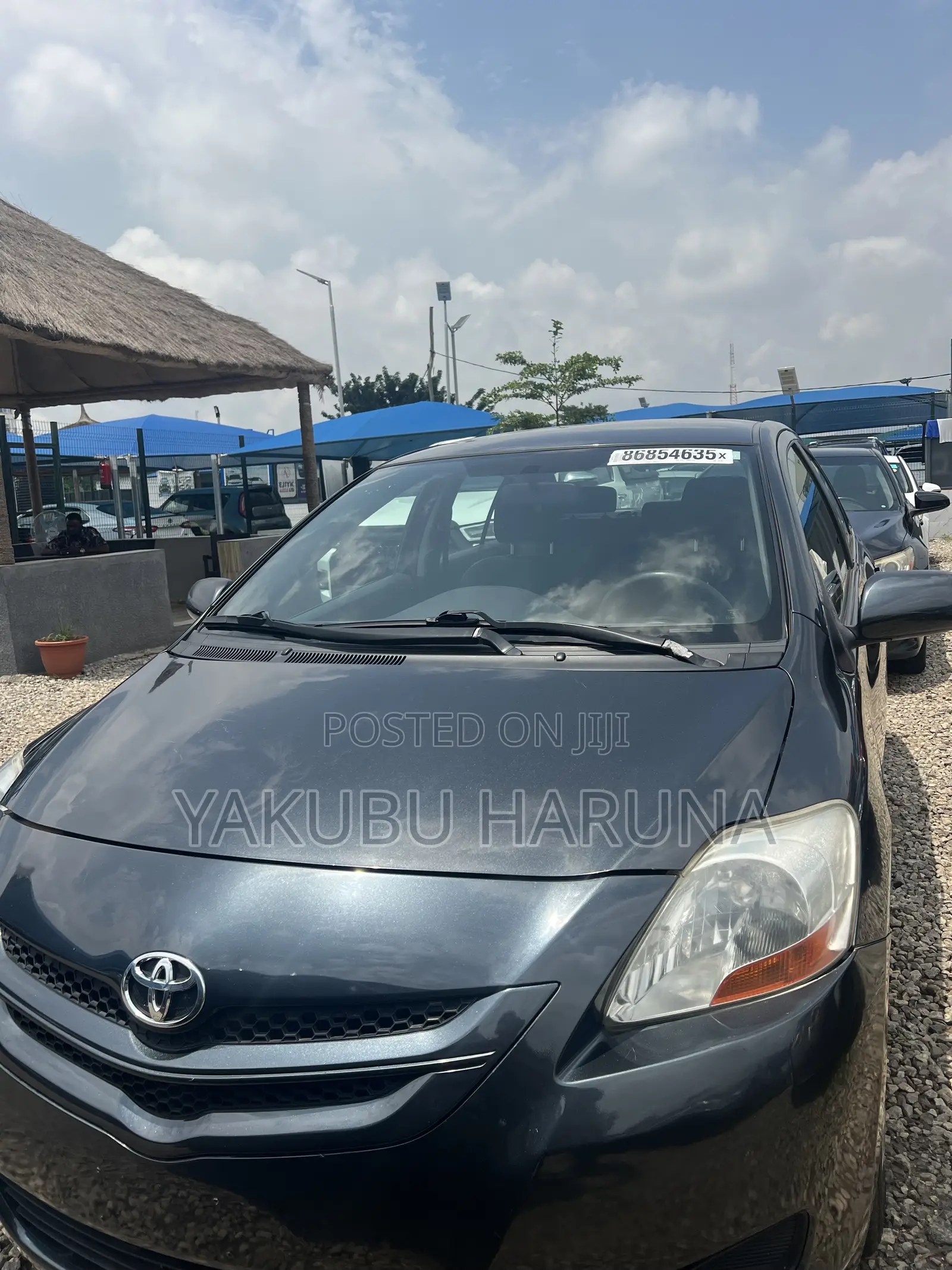 Toyota Yaris Sedan 2007 Gray
