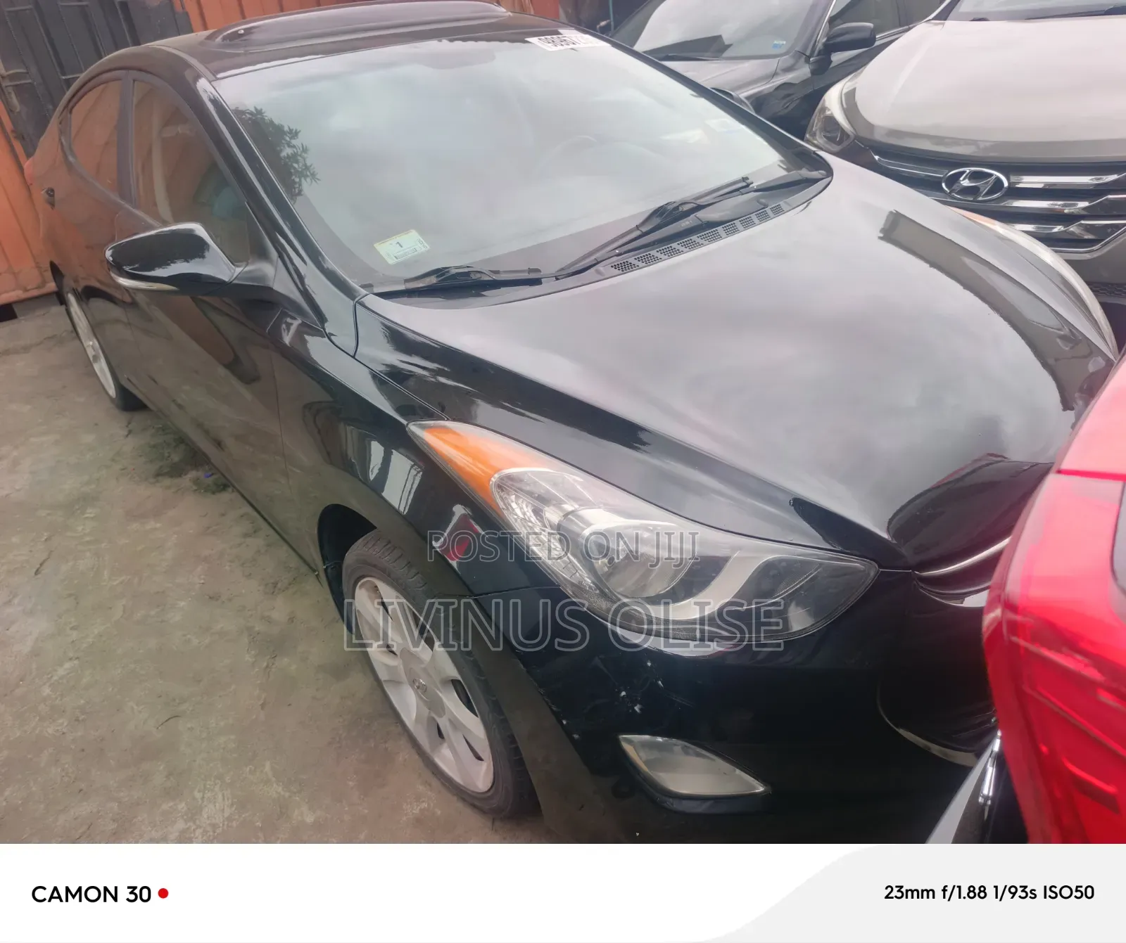Hyundai Elantra 2013 Black