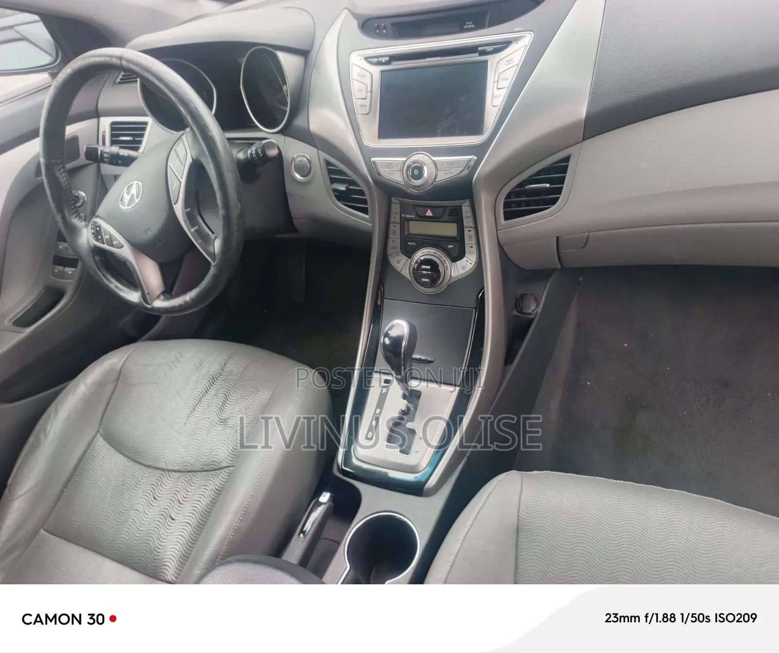 Hyundai Elantra 2013 Black