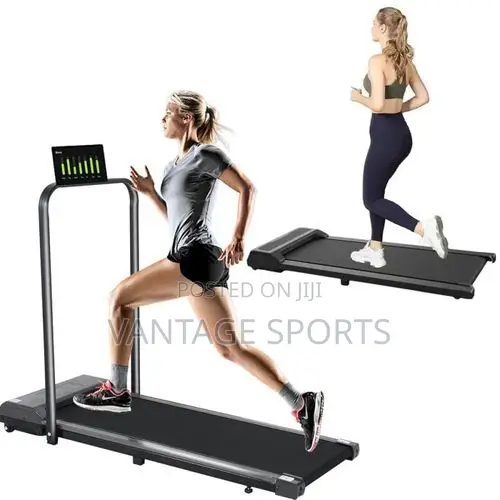 2HP Electric Platform Treadmill With Bluetooth, USB Speakers