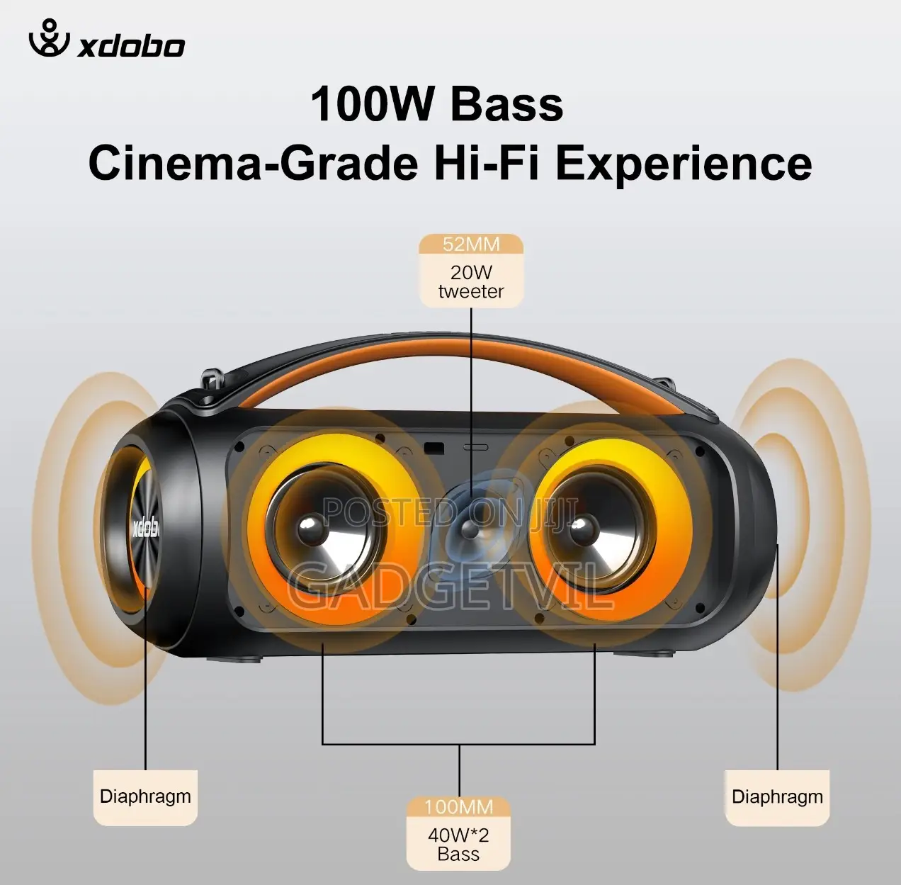 Xdobo Vibe Plus II 100W