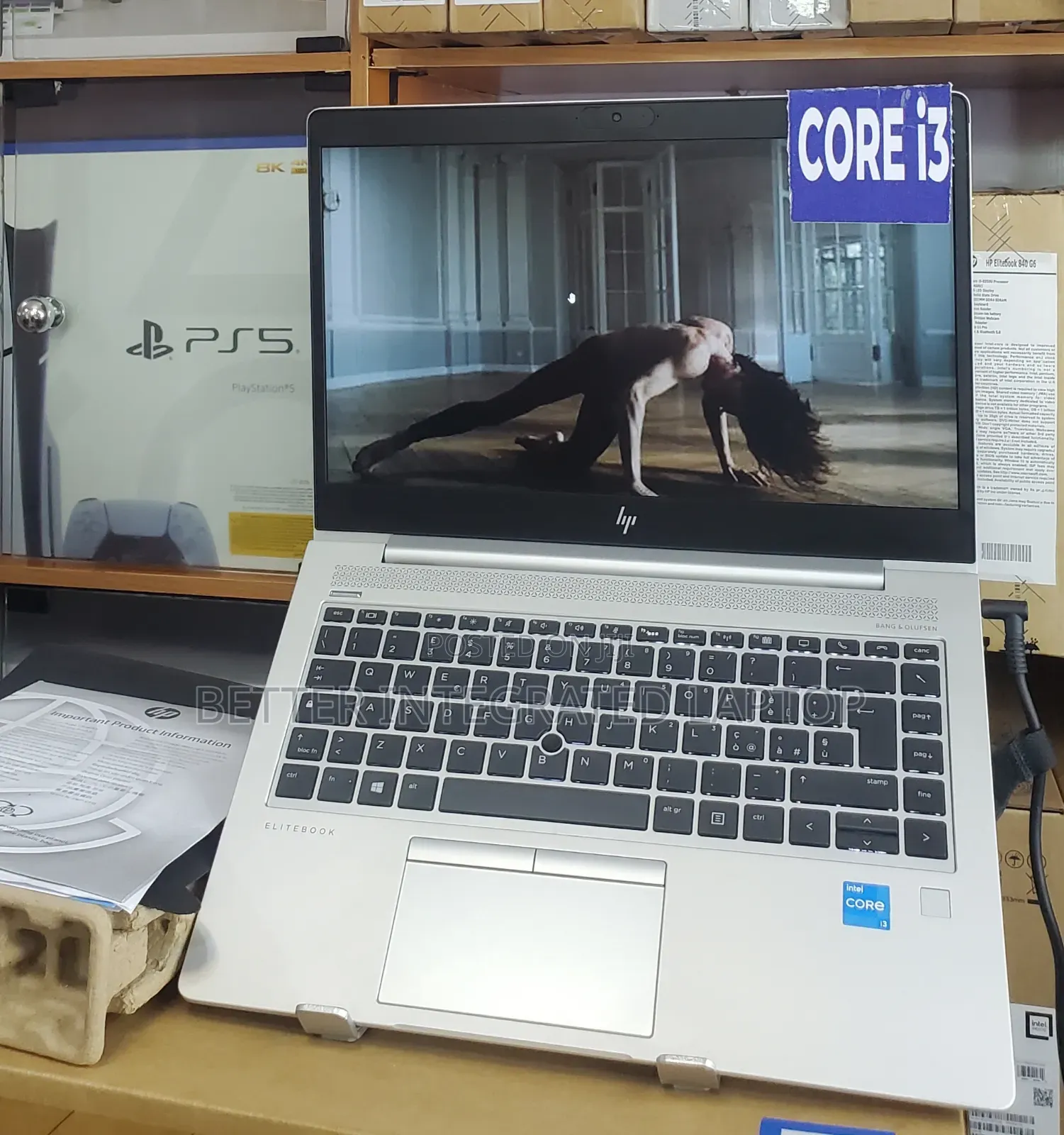 New Laptop HP EliteBook 8470P 4GB Intel Core i3 SSD 512GB