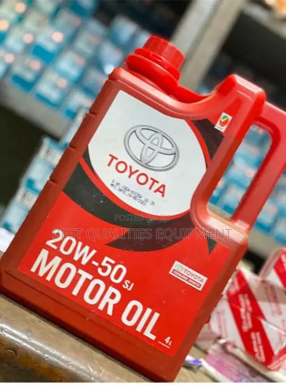 Original Toyota 20w - 50 Motor Oil