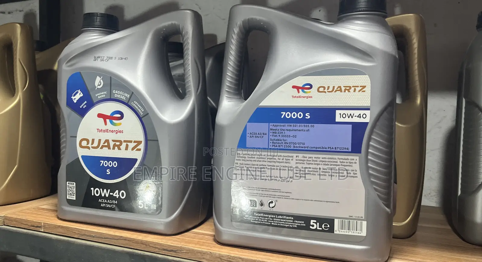 TotalEnergies 10w40 5litres