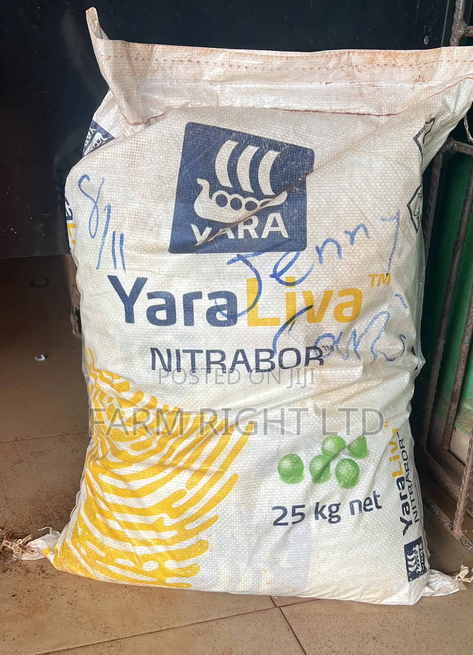 Calium Nitrate 25kg (Yara Nitrabor)