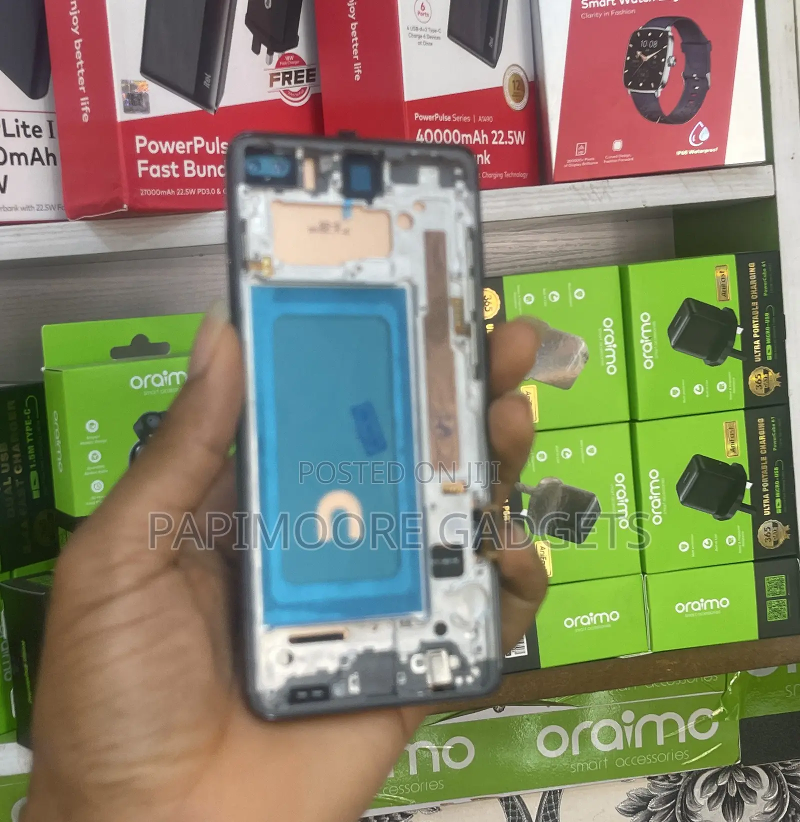 Samsung S10 Oled Screen With Frame Replacement