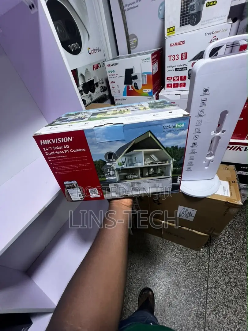 Hikvision 4g Solar Dual Lens PTZ Camera