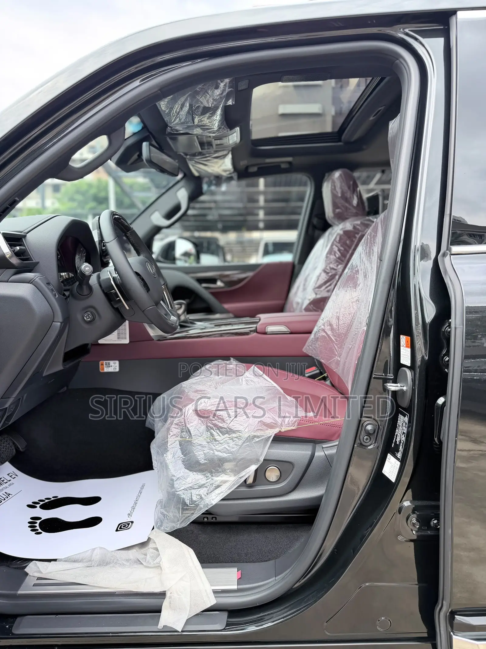 New Lexus LX 500d 2026 Black
