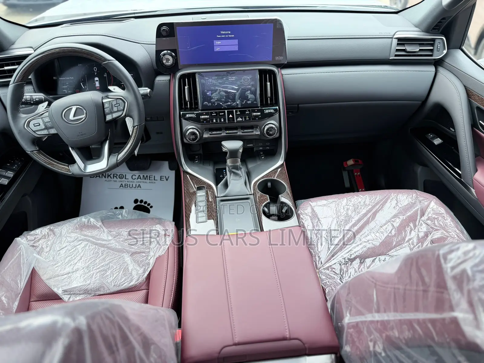 New Lexus LX 500d 2026 Black