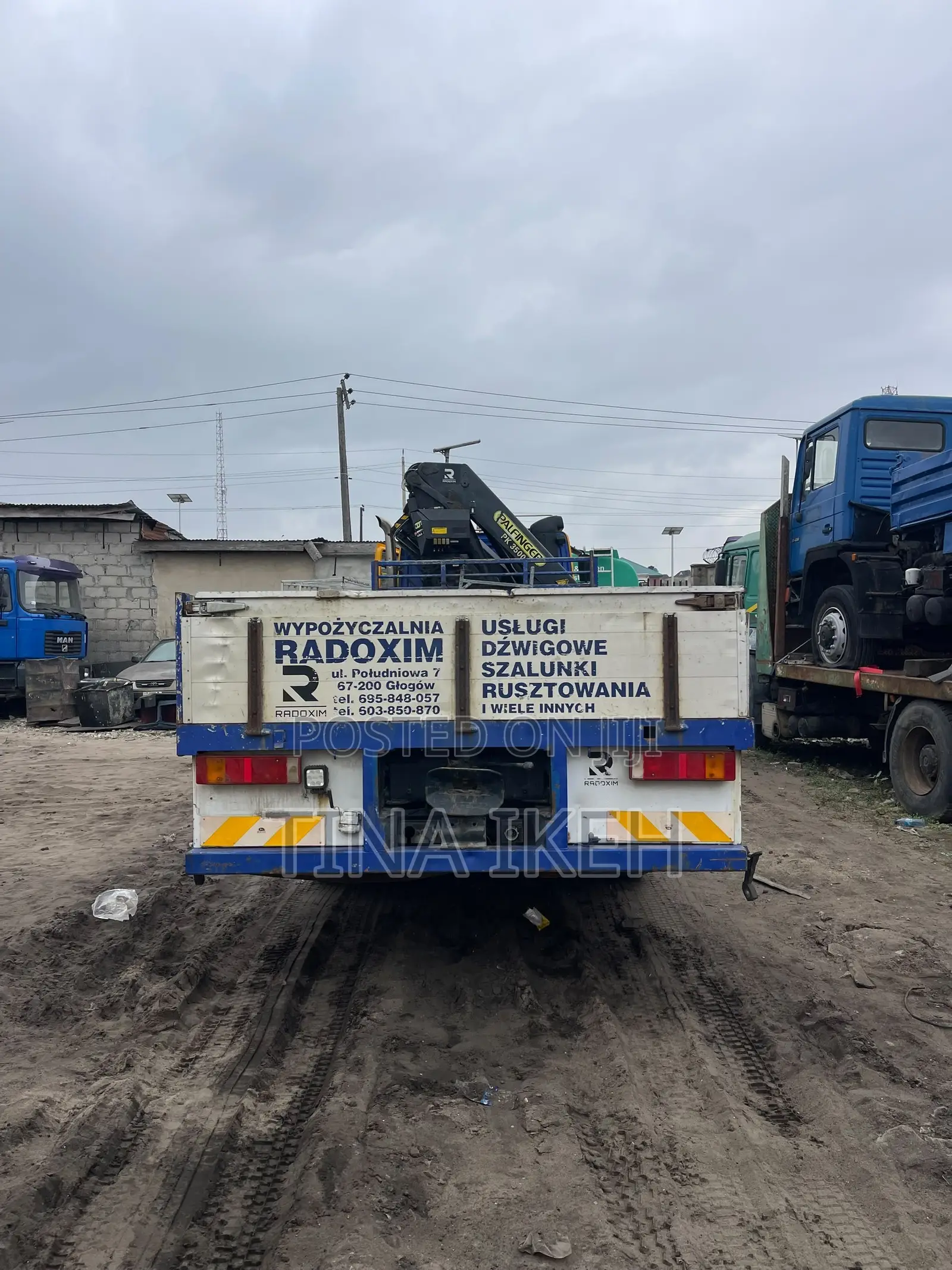 DAF Truck Self Loader HIAB