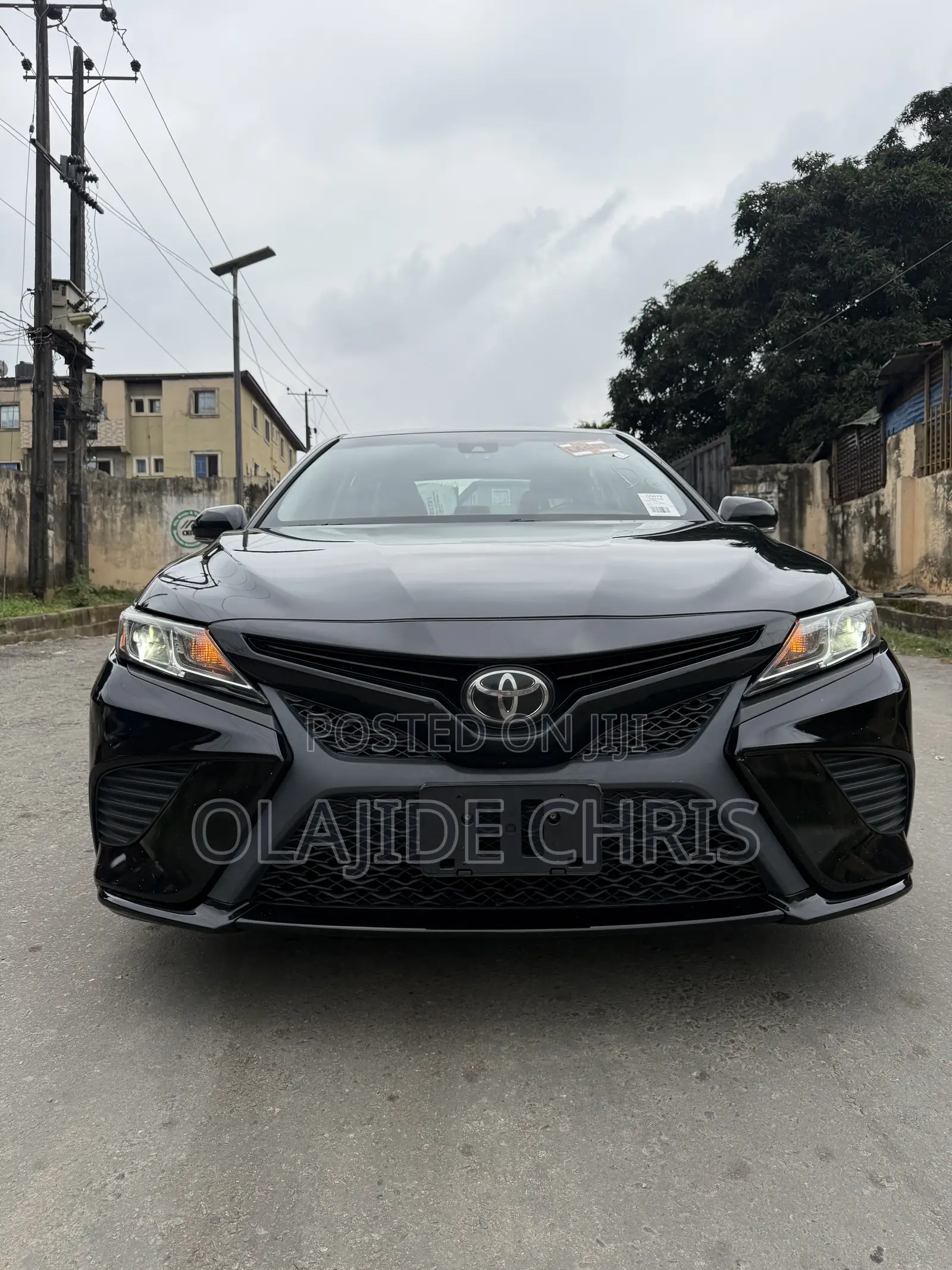 Toyota Camry SE (2.5L 4cyl 8A) 2019 Black