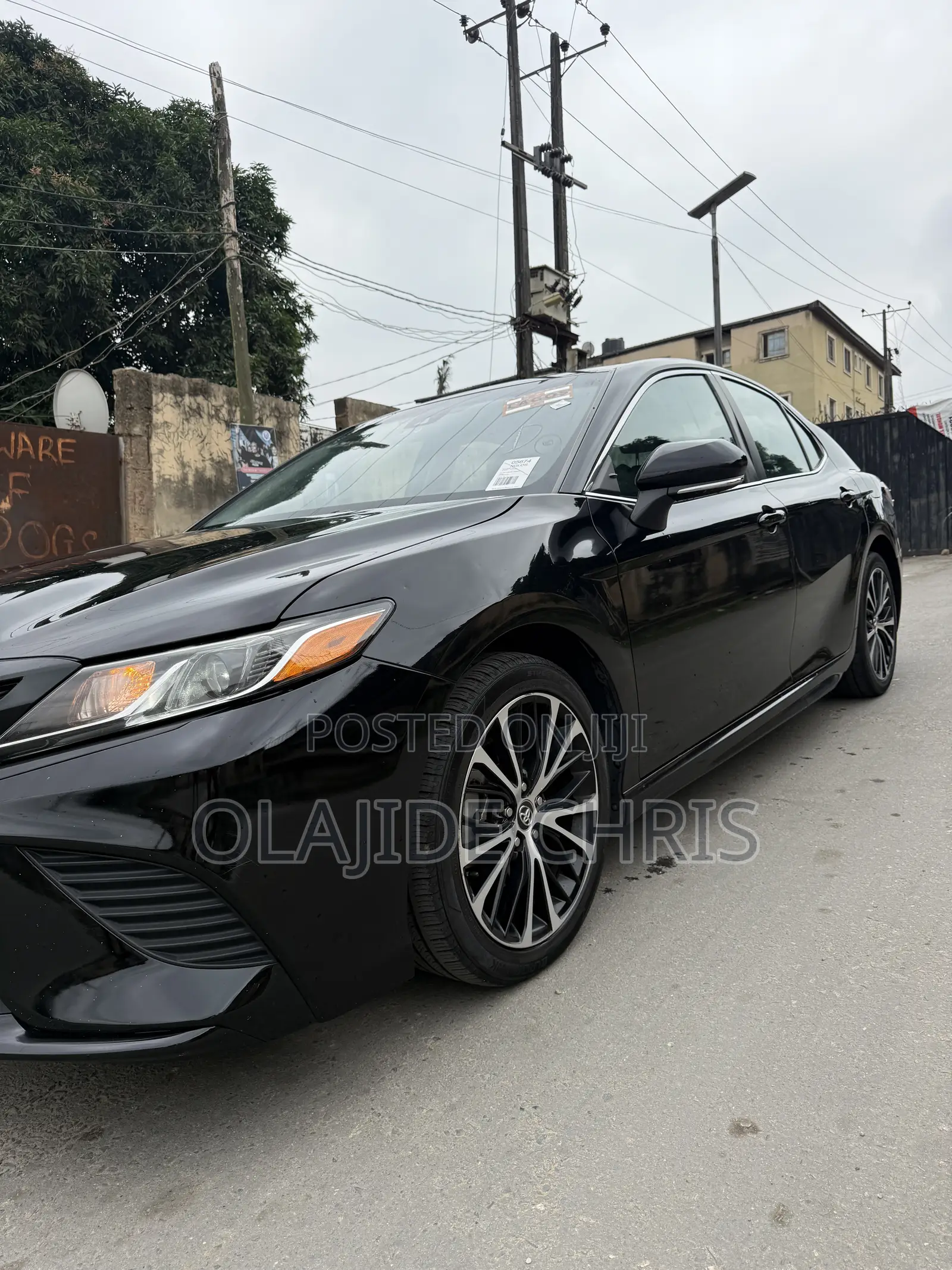 Toyota Camry SE (2.5L 4cyl 8A) 2019 Black