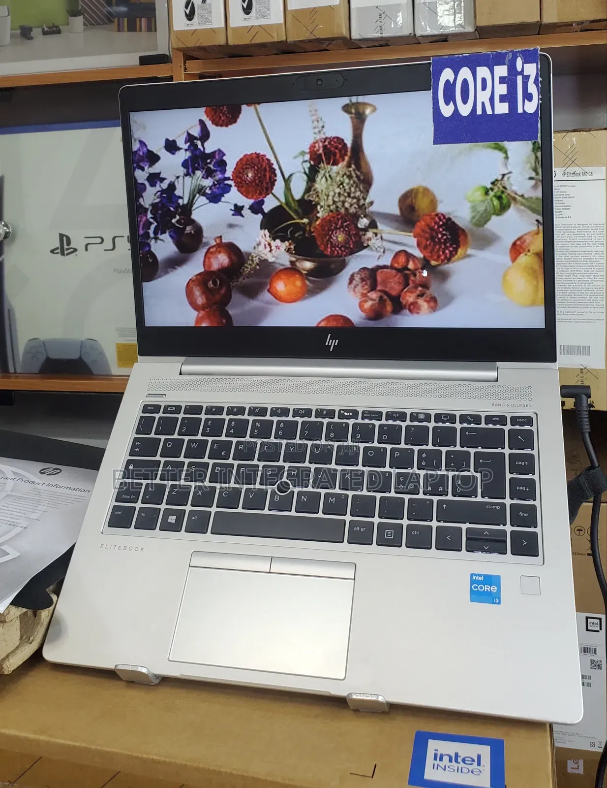 New Laptop HP EliteBook 8470P 8GB Intel Core i3 SSD 512GB