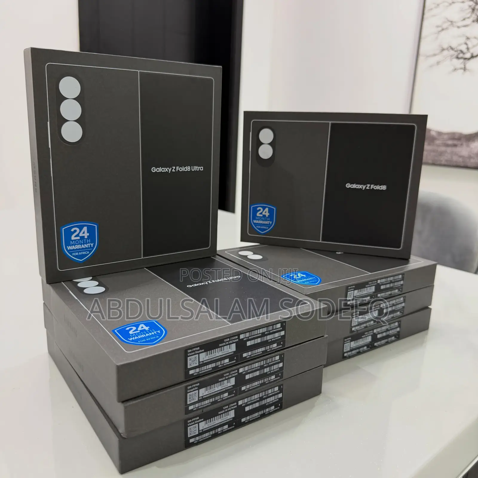New Samsung Galaxy Z Fold8 Ultra 256 GB Black