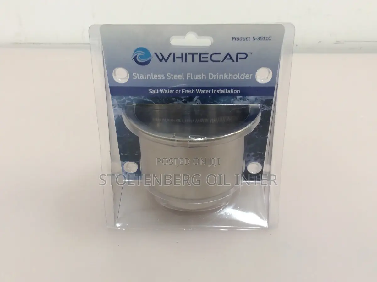 WHITECAP Stainless Steel Flush Cup Holder