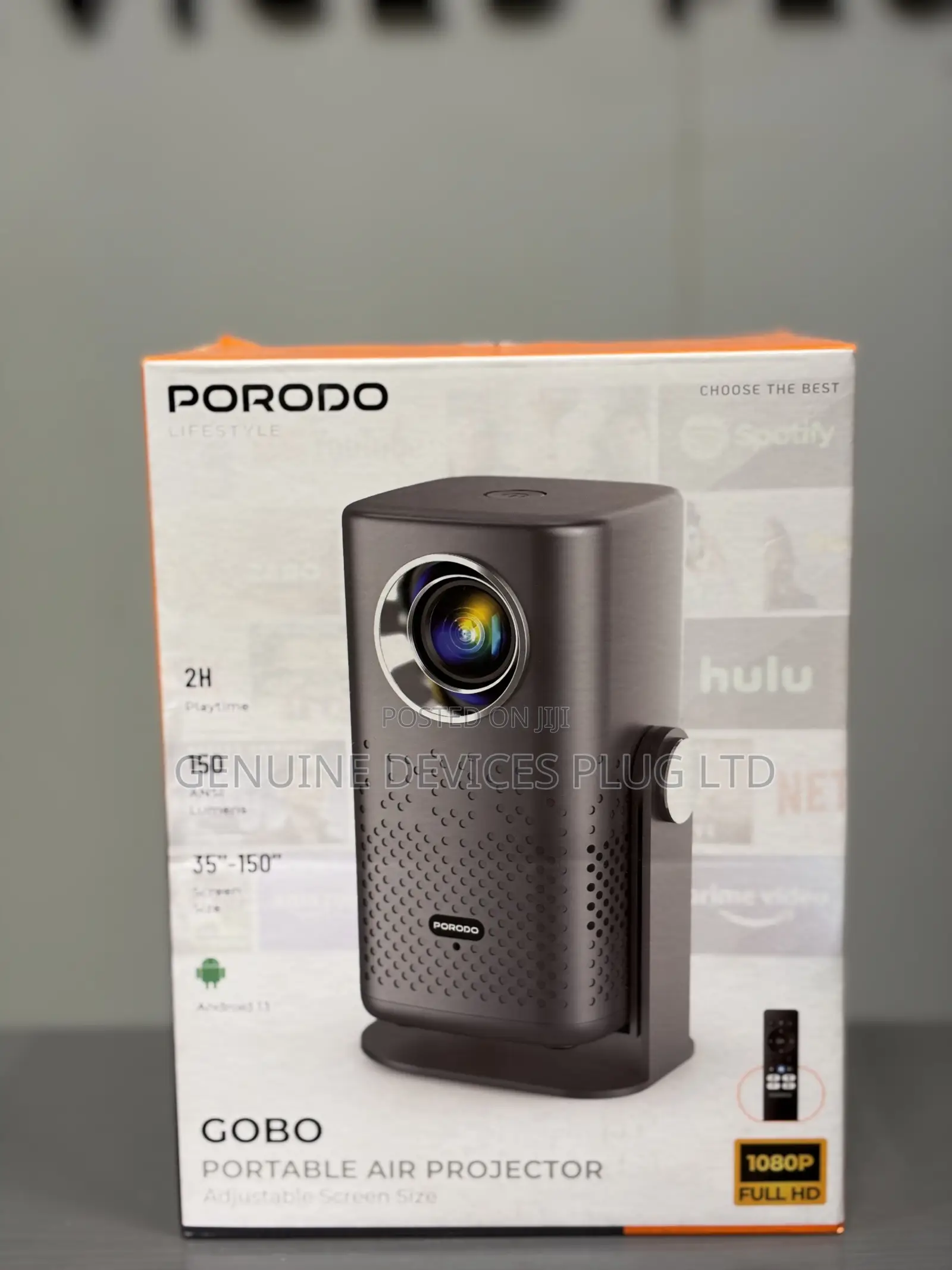 Porodo Lifestyle Gobo Portable Air Projector